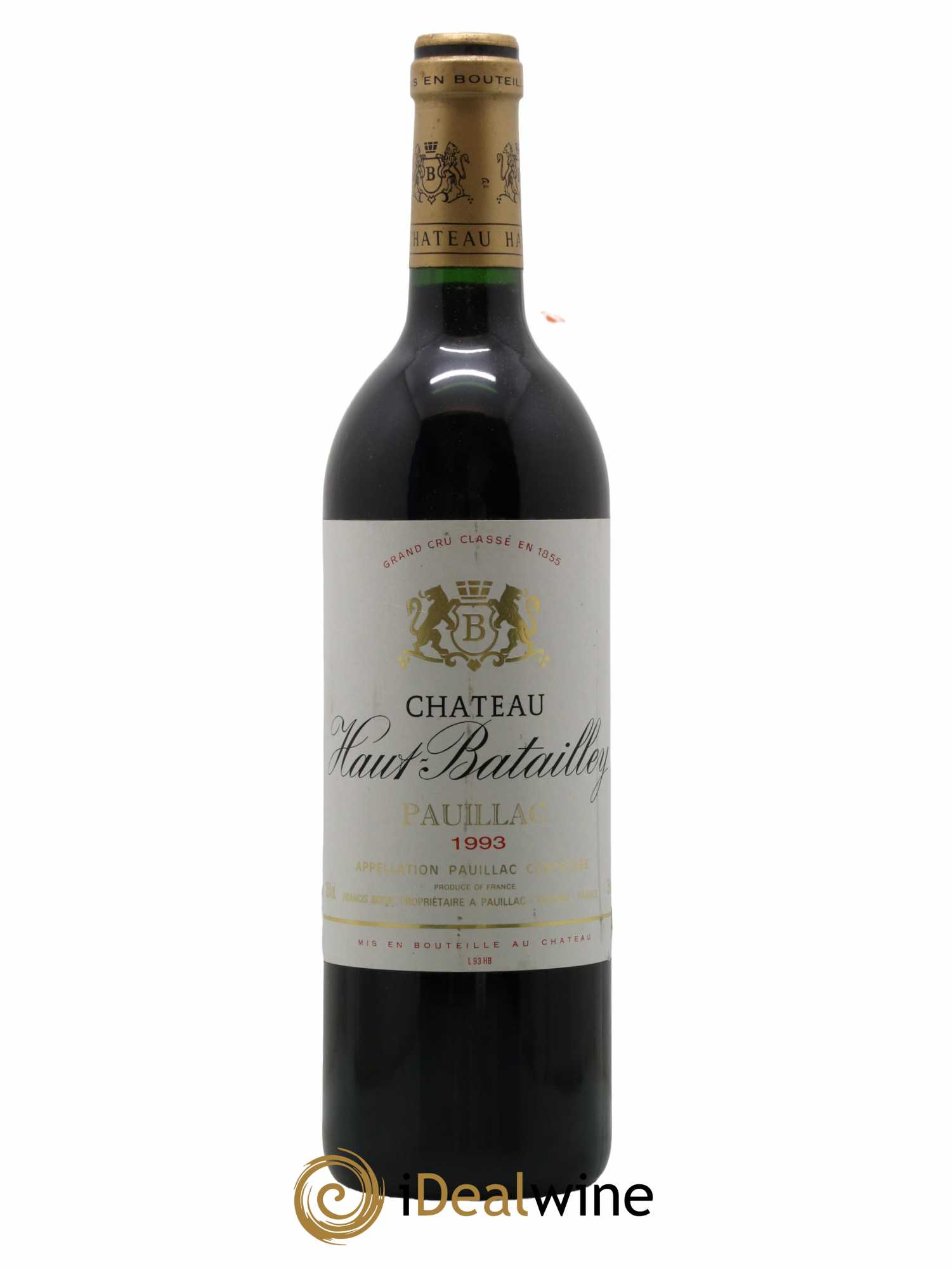 Château Haut Batailley 5ème Grand Cru Classé 1993 - Lot of 1 bottle - 0