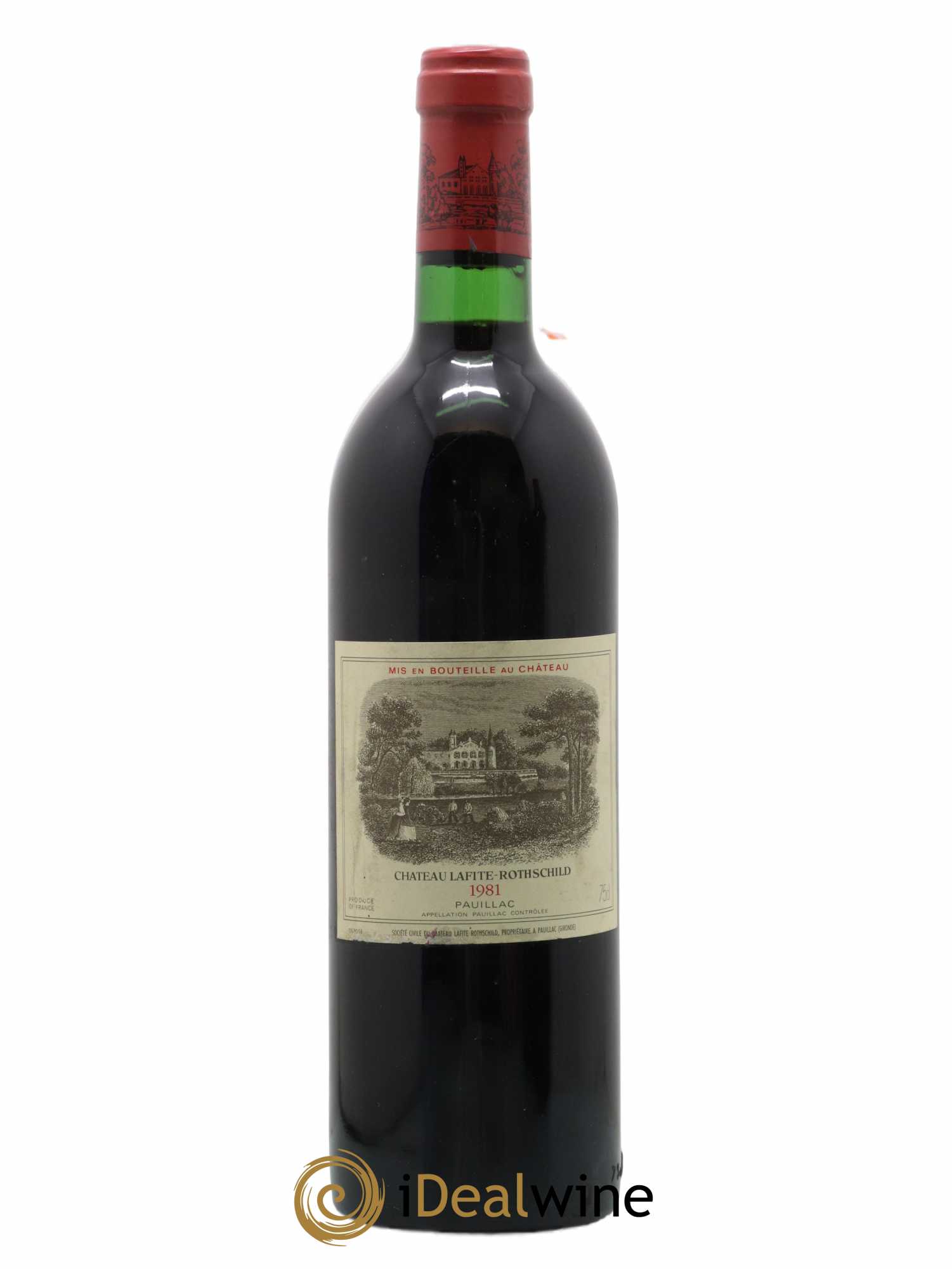 Château Lafite Rothschild 1er Grand Cru Classé 1981 - Lot de 1 bouteille - 0