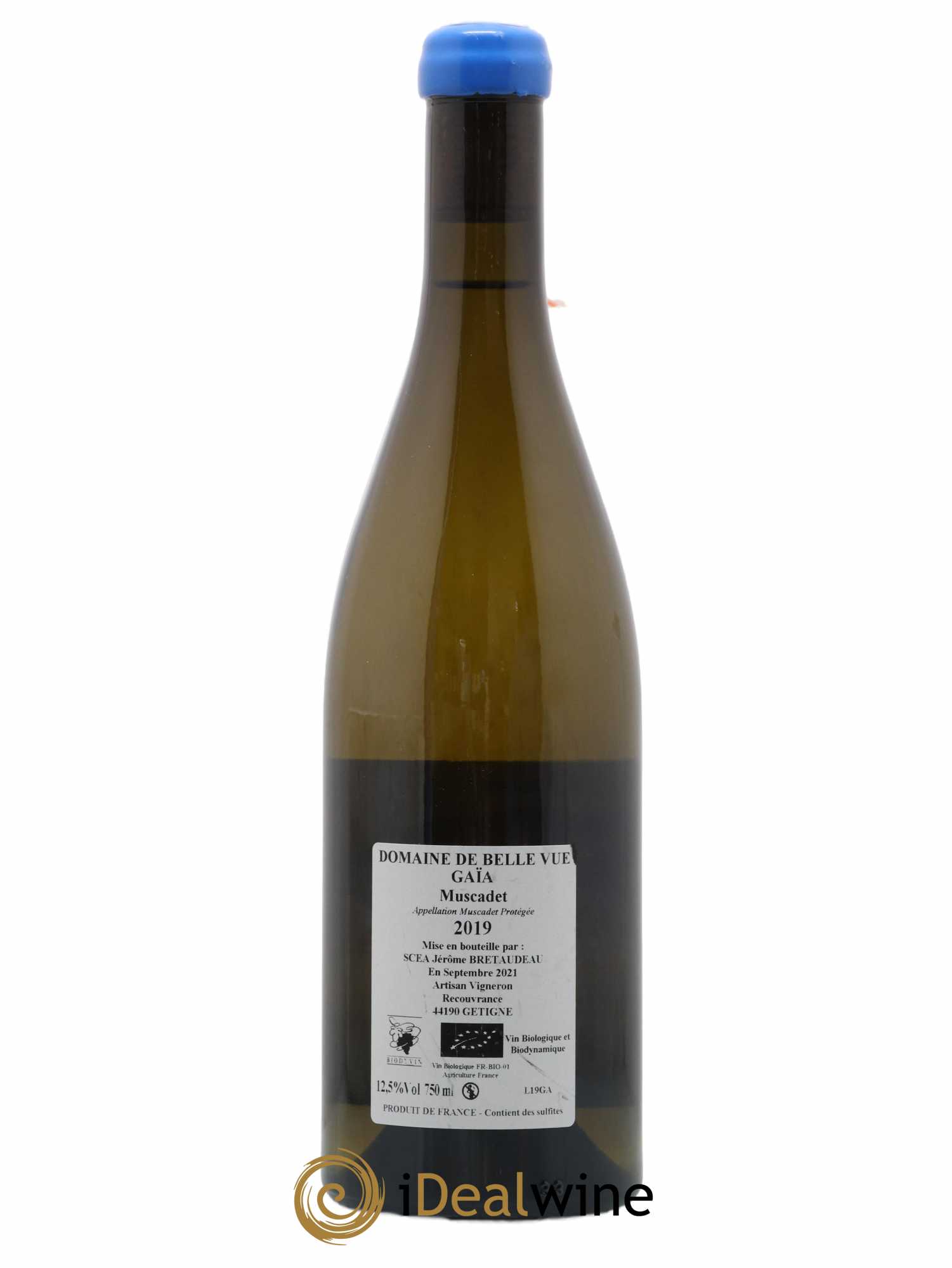 Muscadet-Sèvre-et-Maine Gaia Jérôme Bretaudeau - Domaine de Bellevue (sans prix de réserve) 2019 - Lot de 1 bouteille - 1