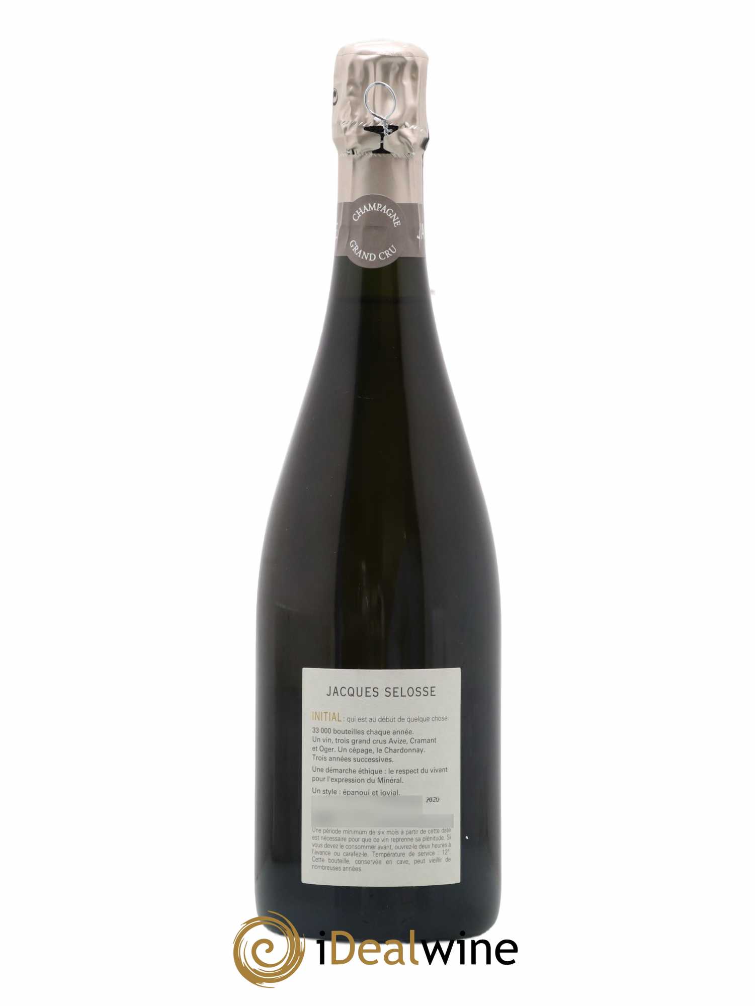 Initial Brut Jacques Selosse - Lot de 1 bouteille - 1