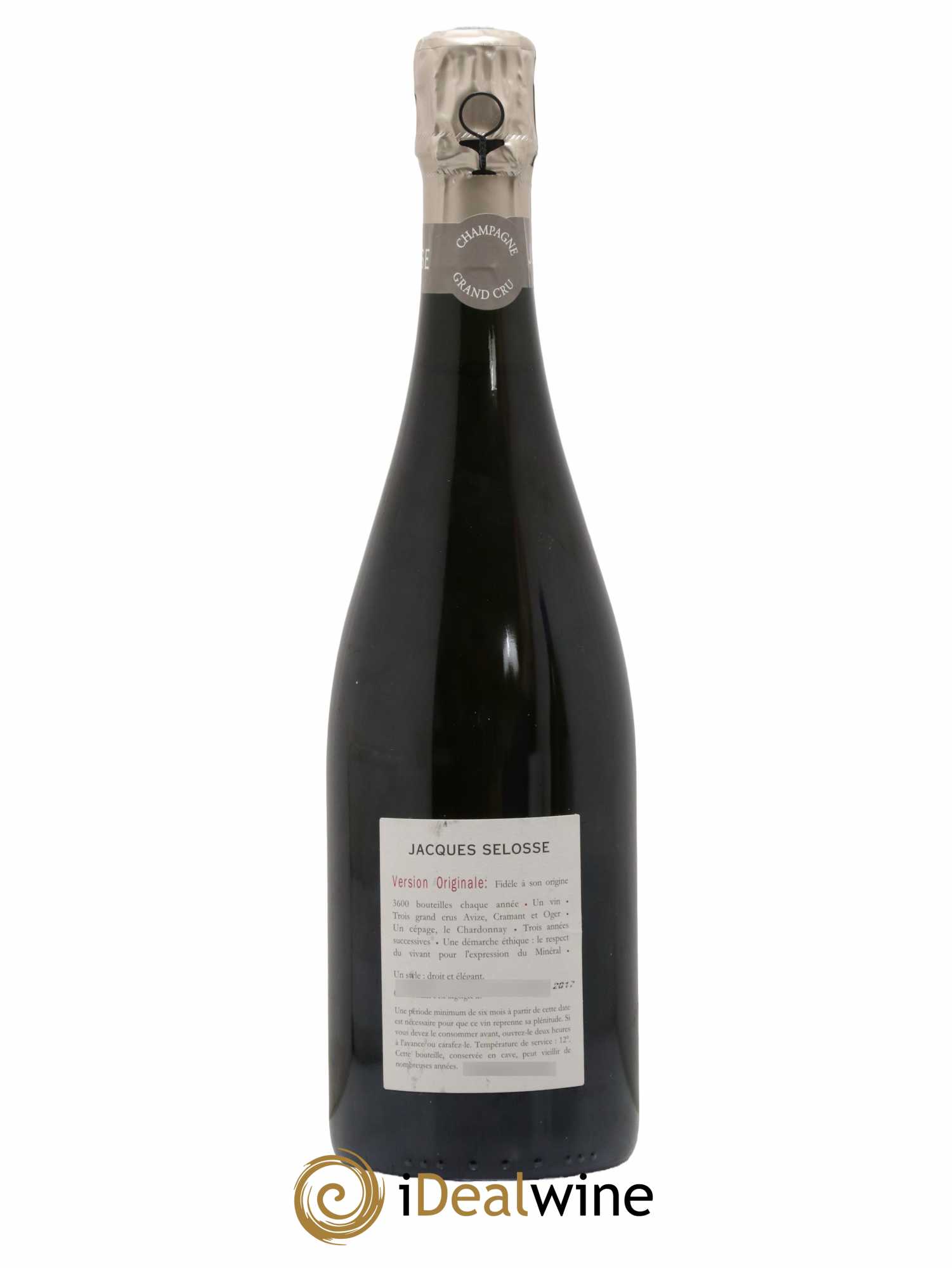 Version Originale Jacques Selosse - Lot of 1 bottle - 1