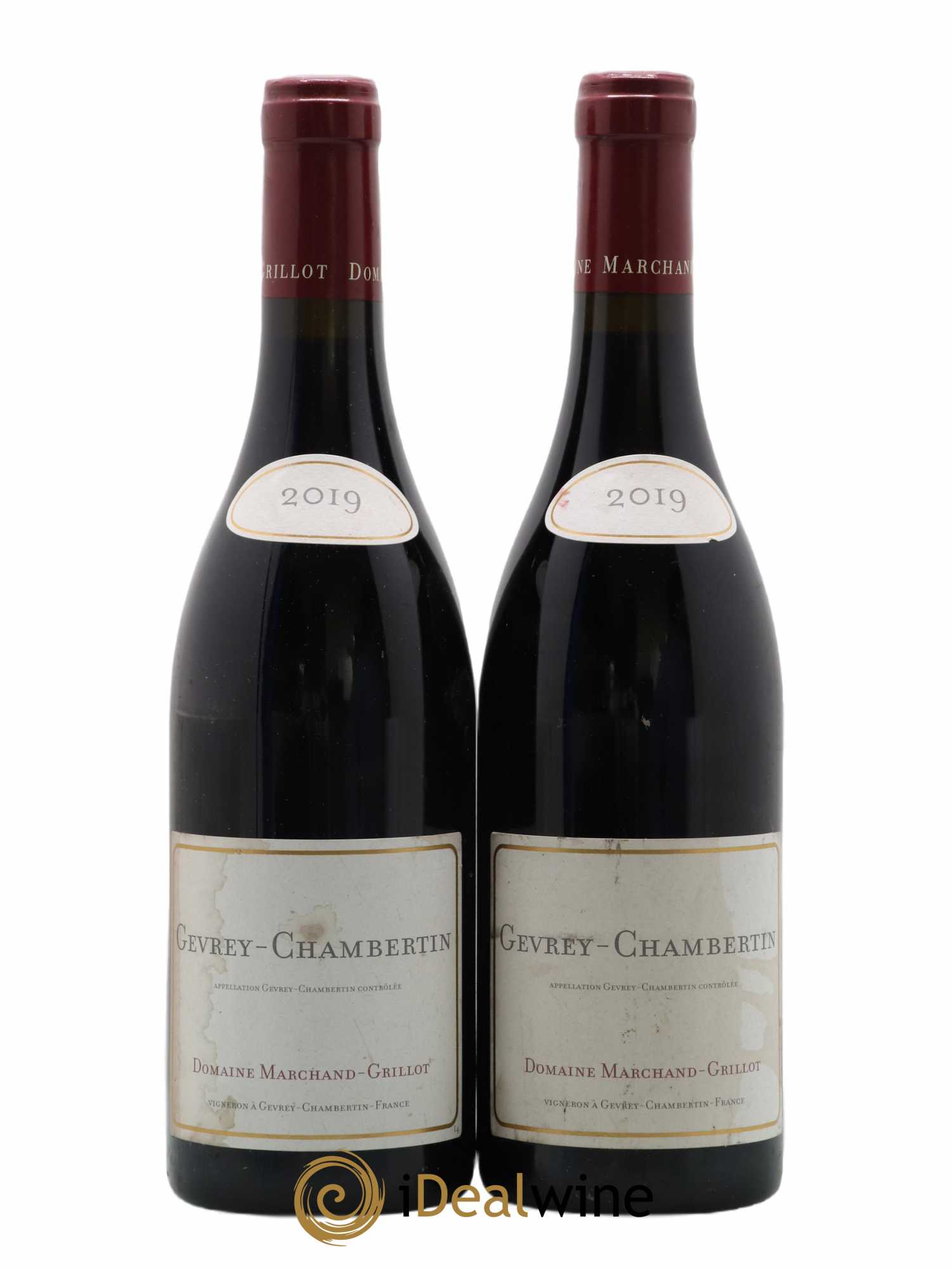 Gevrey-Chambertin Domaine Marchand Grillot 2019 - Posten von 2 Flaschen - 0