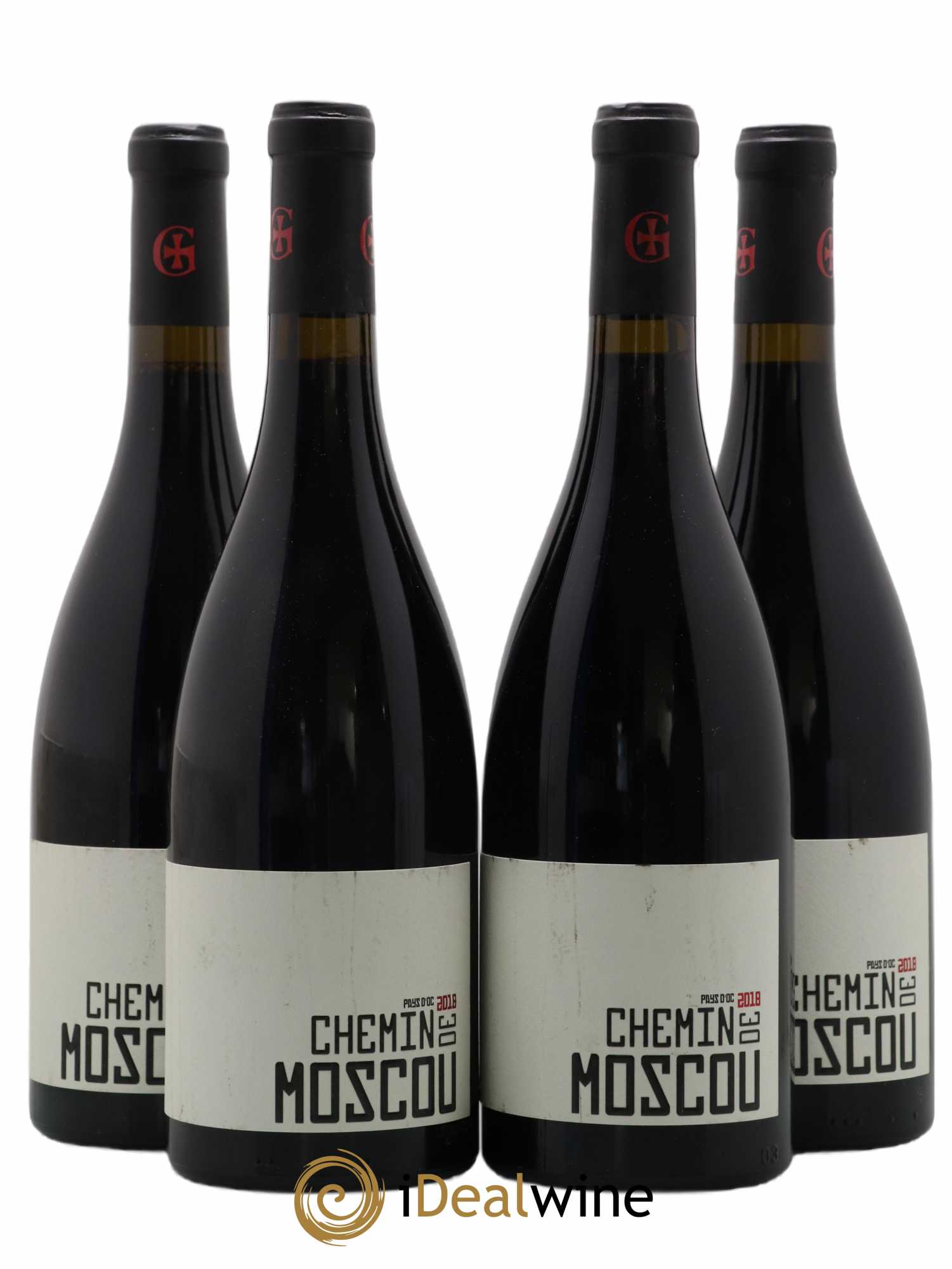 Pays d'Oc Chemin de Moscou Domaine Gayda 2018 - Lot de 4 bouteilles - 0