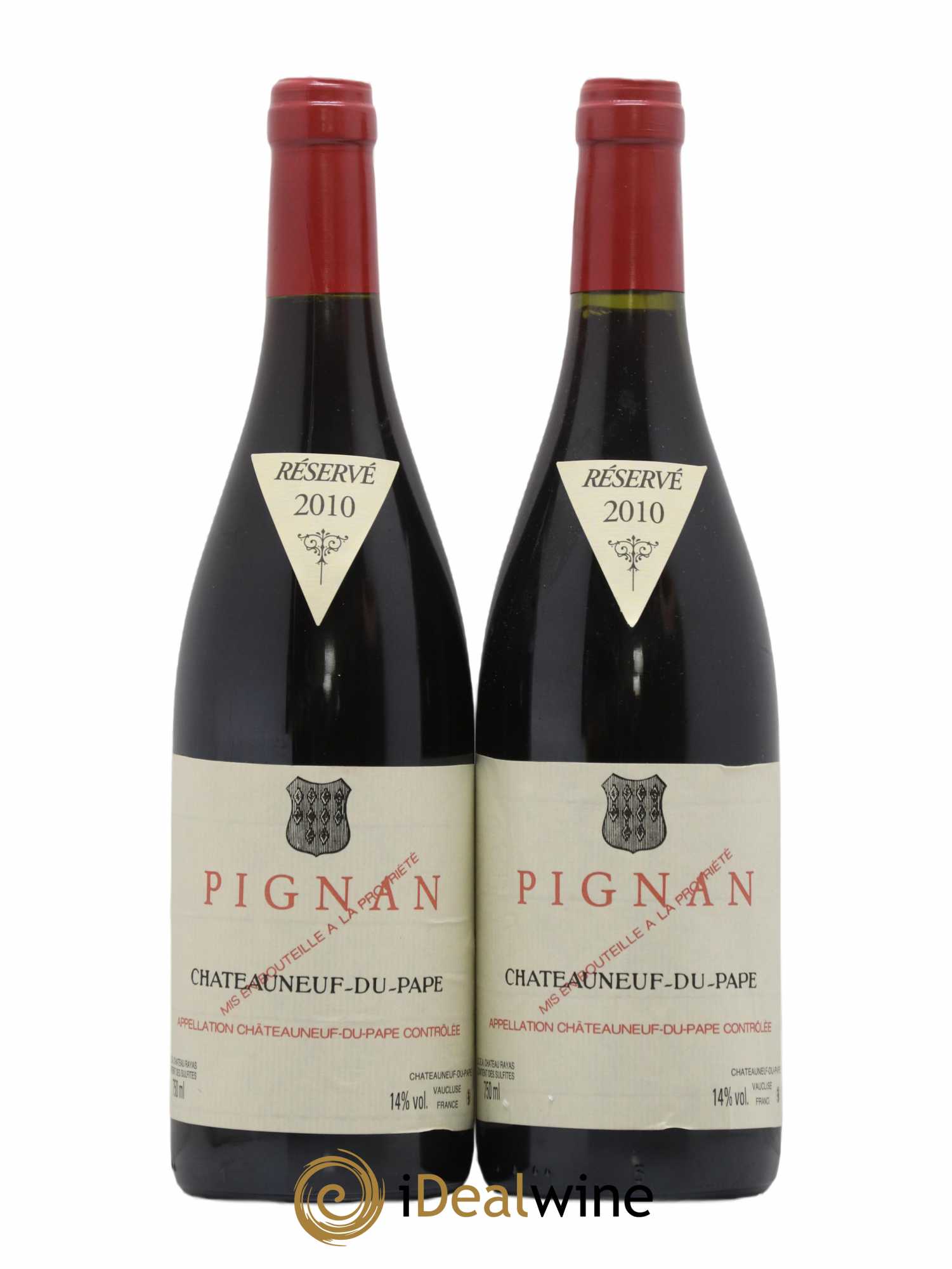 Châteauneuf-du-Pape Pignan Emmanuel Reynaud 2010 - Lot de 2 bouteilles - 0