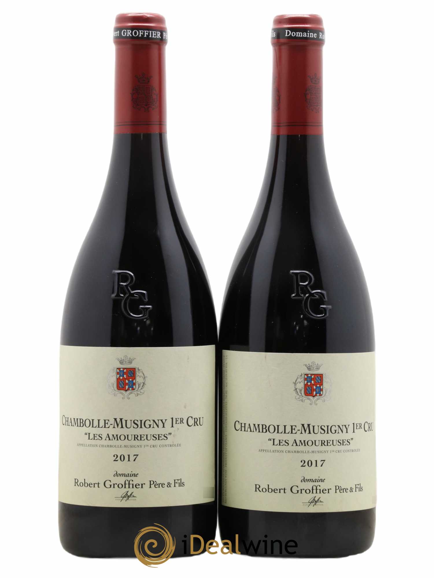 Chambolle-Musigny 1er Cru Les Amoureuses Robert Groffier Père & Fils (Domaine) 2017 - Lot de 2 bouteilles - 0