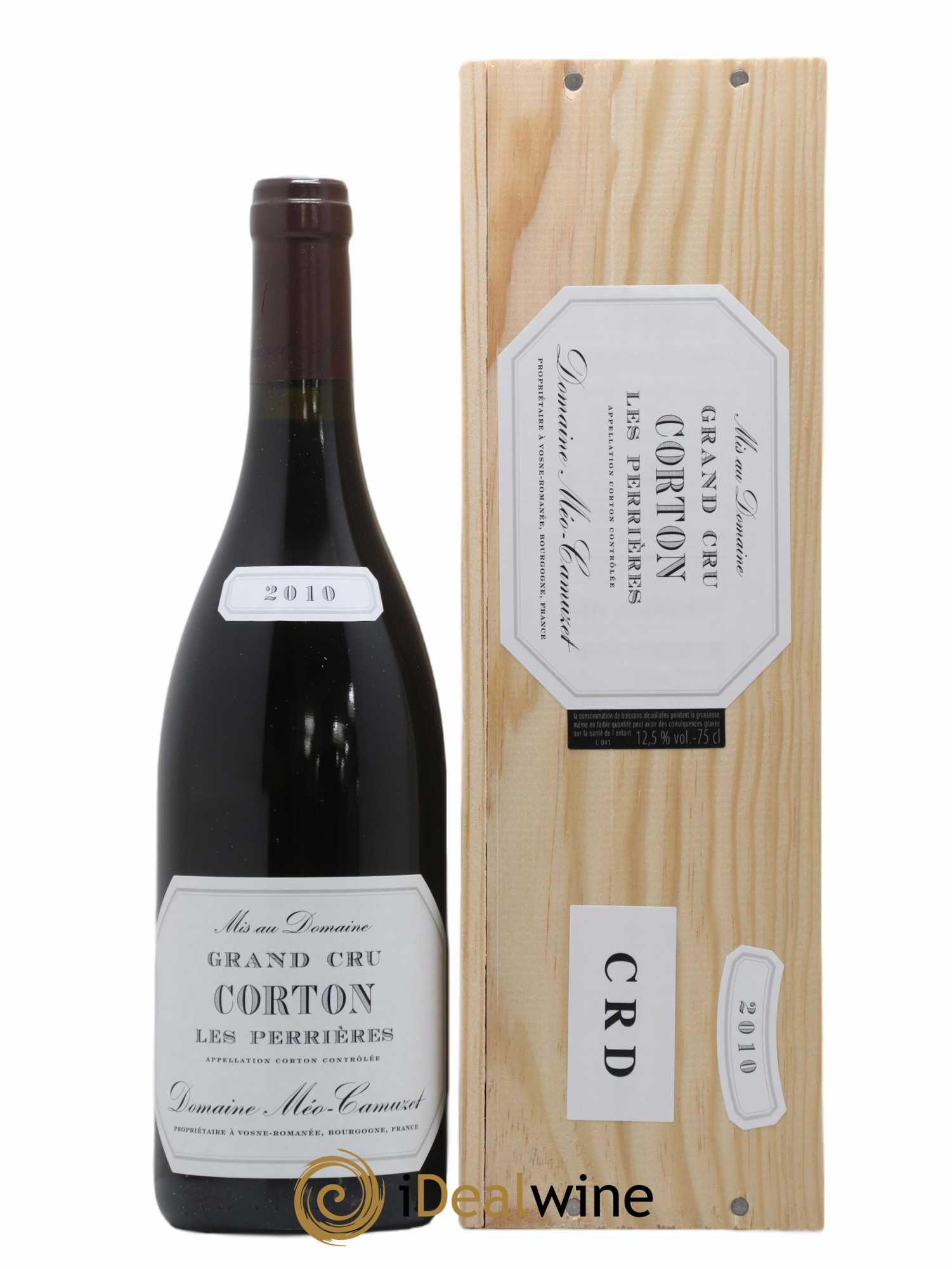 Corton Grand Cru Les Perrières Méo-Camuzet (Domaine) 2010 - Lot de 1 bouteille - 0