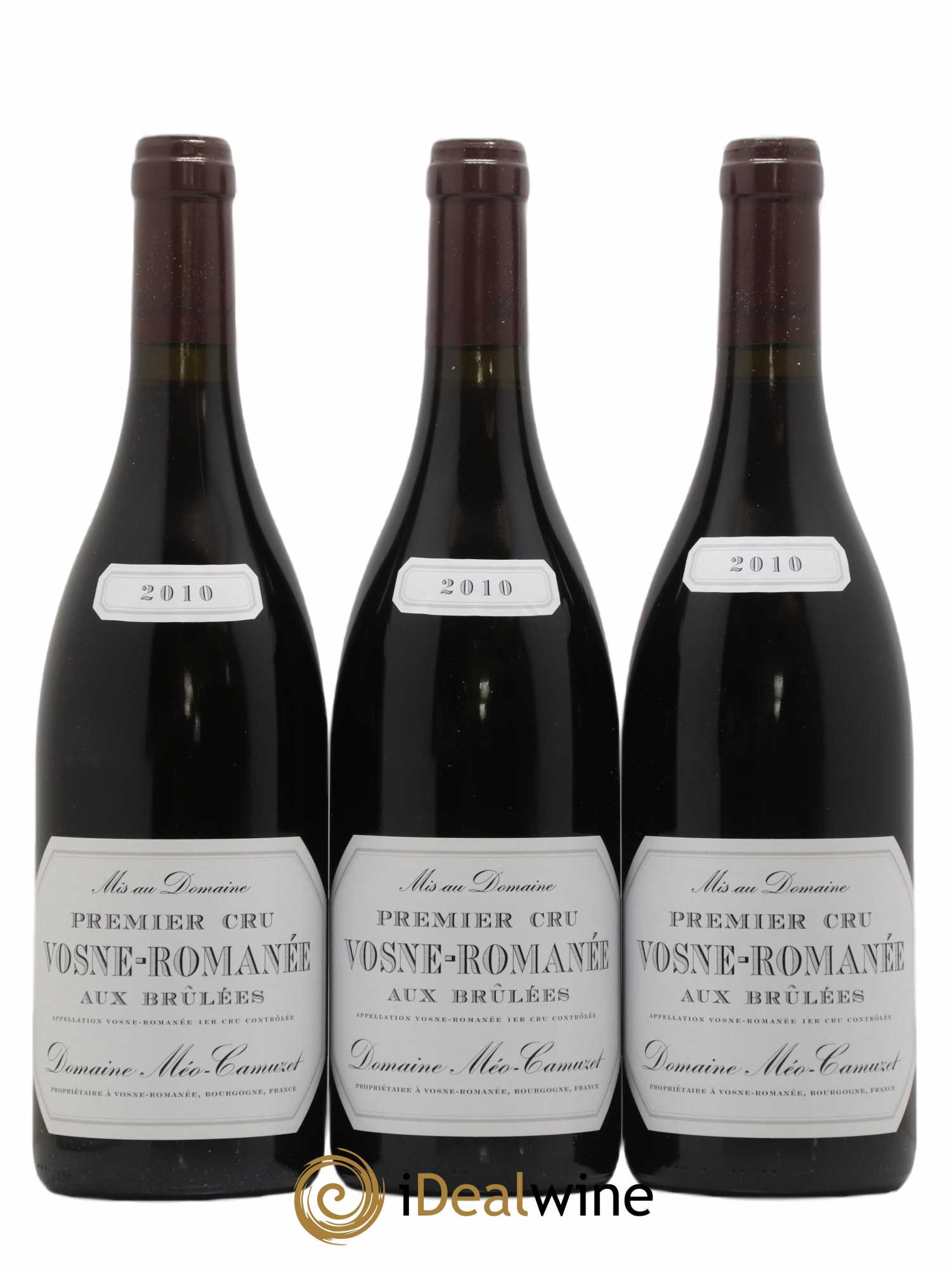 Vosne-Romanée 1er Cru Aux Brûlées Méo-Camuzet (Domaine) 2010 - Lot de 6 bouteilles - 3