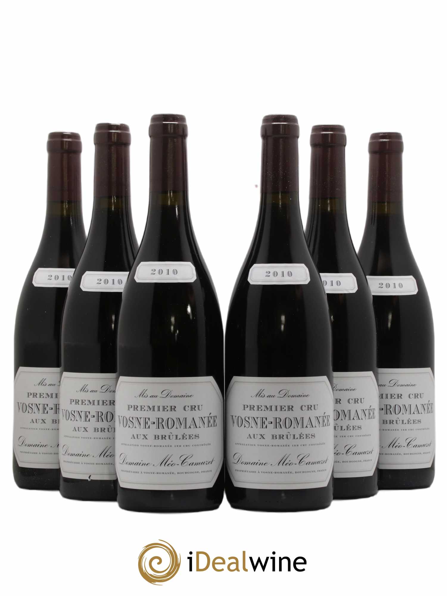 Vosne-Romanée 1er Cru Aux Brûlées Méo-Camuzet (Domaine) 2010 - Lot de 6 bouteilles - 0