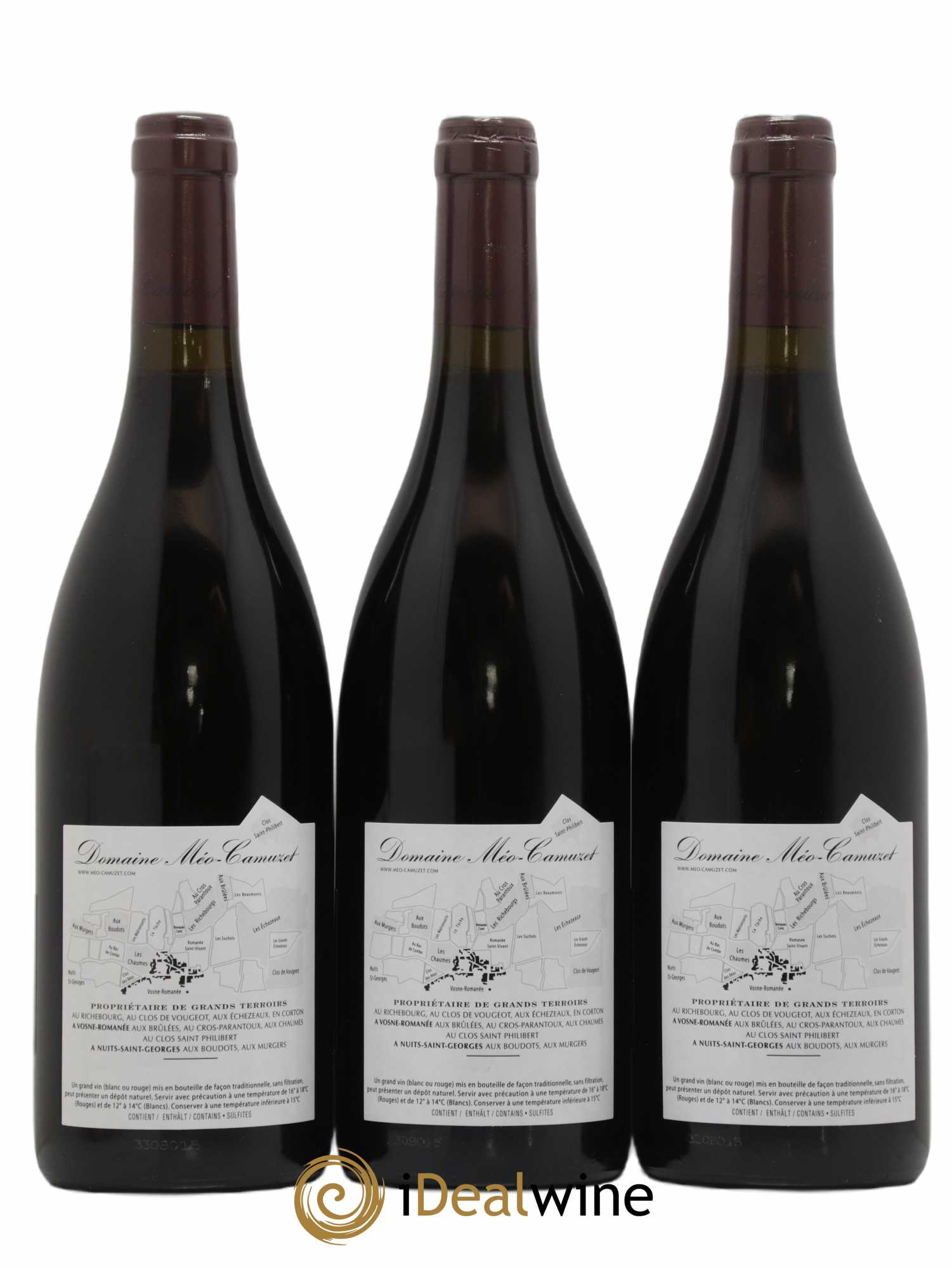Echezeaux Grand Cru Les Rouges du Bas Méo-Camuzet (Domaine) 2012 - Posten von 3 Flaschen - 1
