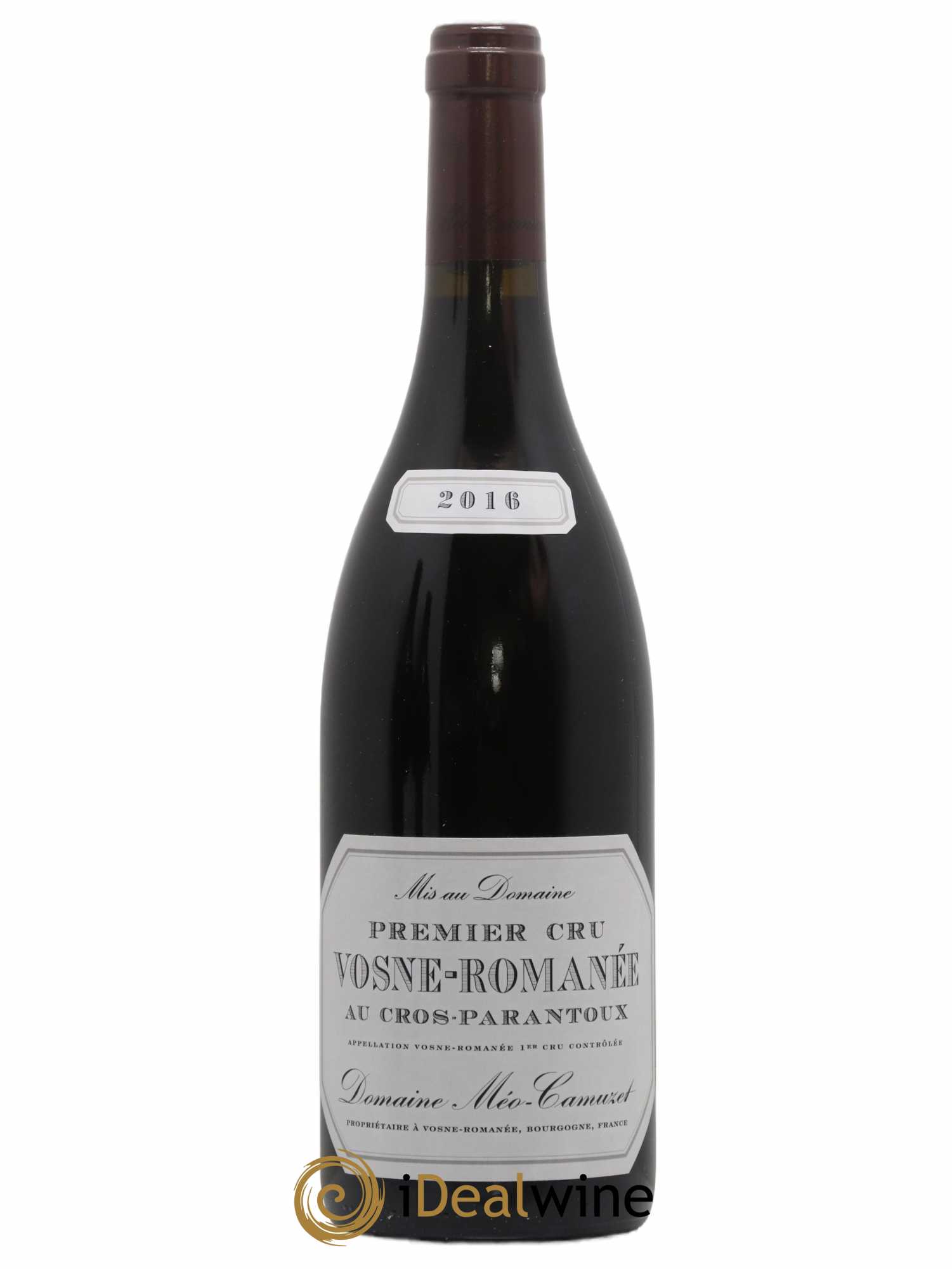Vosne-Romanée 1er Cru Au Cros Parantoux Méo-Camuzet (Domaine) 2016 - Lot de 1 bouteille - 2