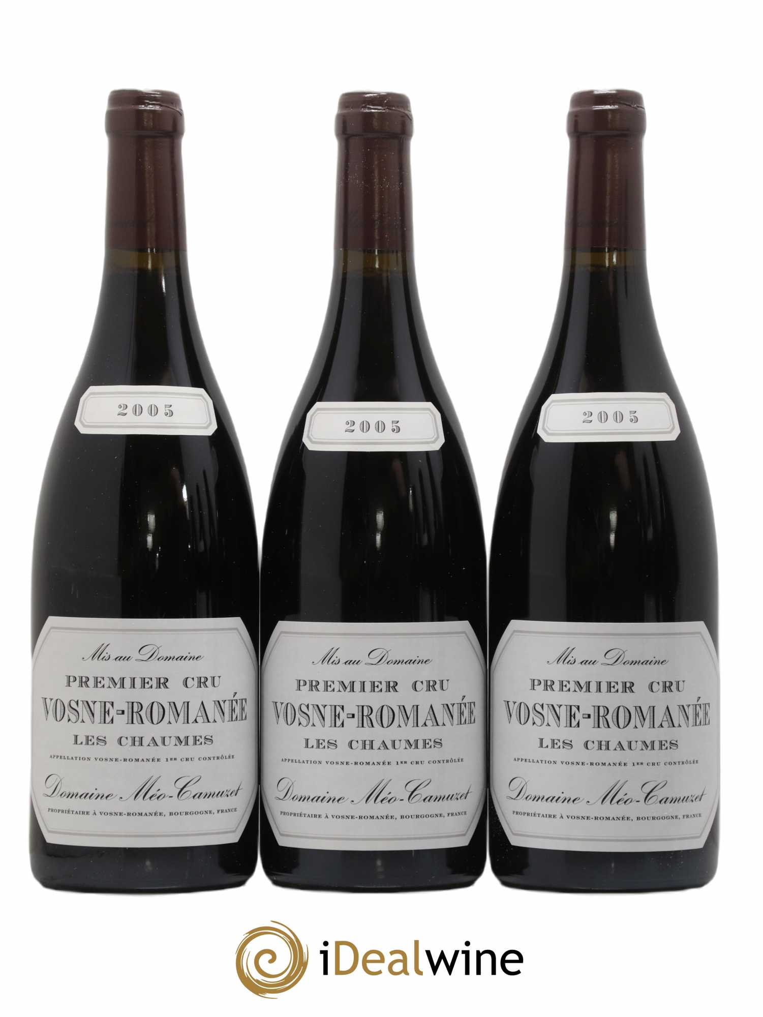 Vosne-Romanée 1er Cru Les Chaumes Méo-Camuzet (Domaine) 2005 - Lot de 6 bouteilles - 1