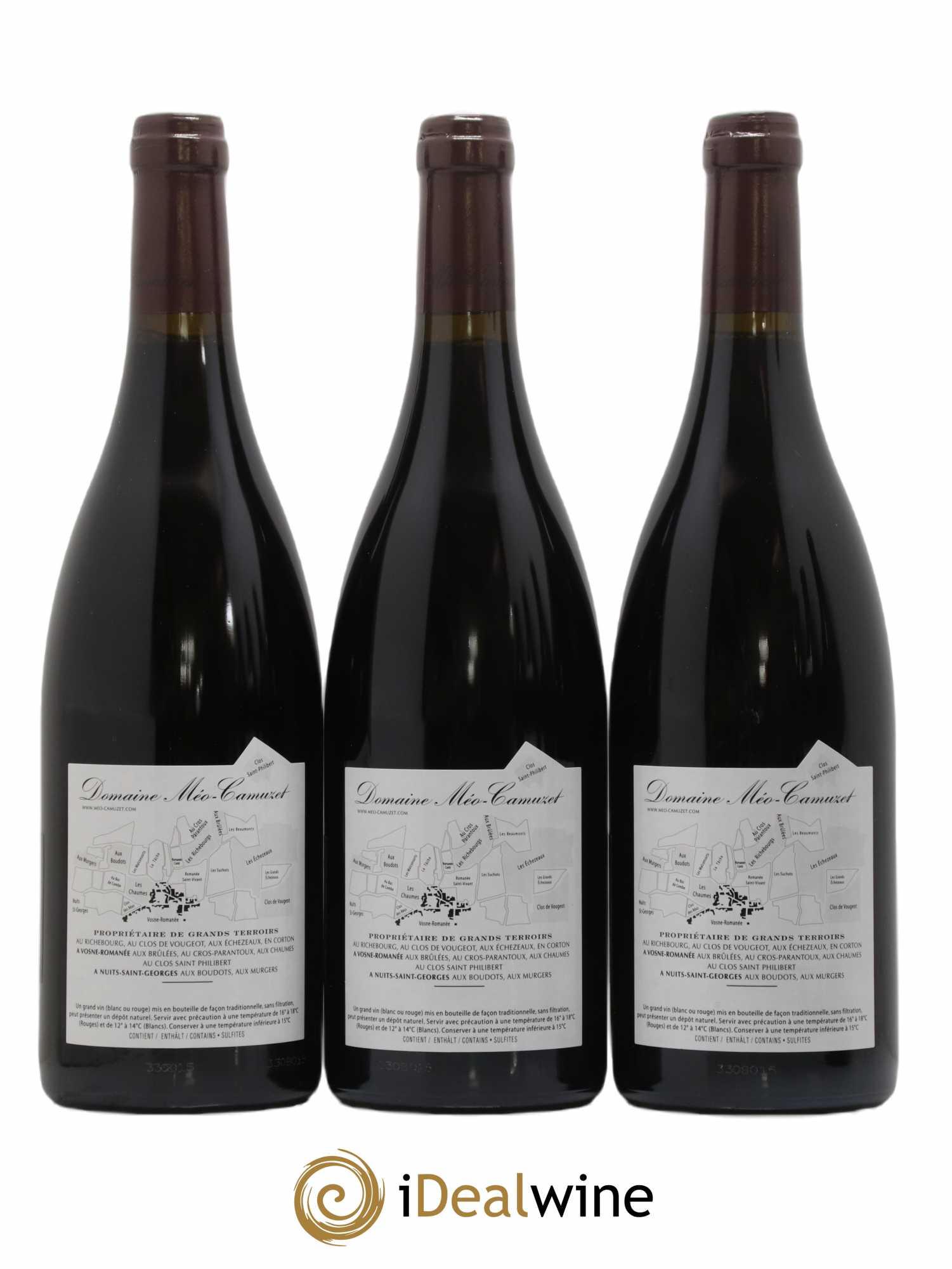 Vosne-Romanée 1er Cru Les Chaumes Méo-Camuzet (Domaine) 2005 - Lot de 6 bouteilles - 2
