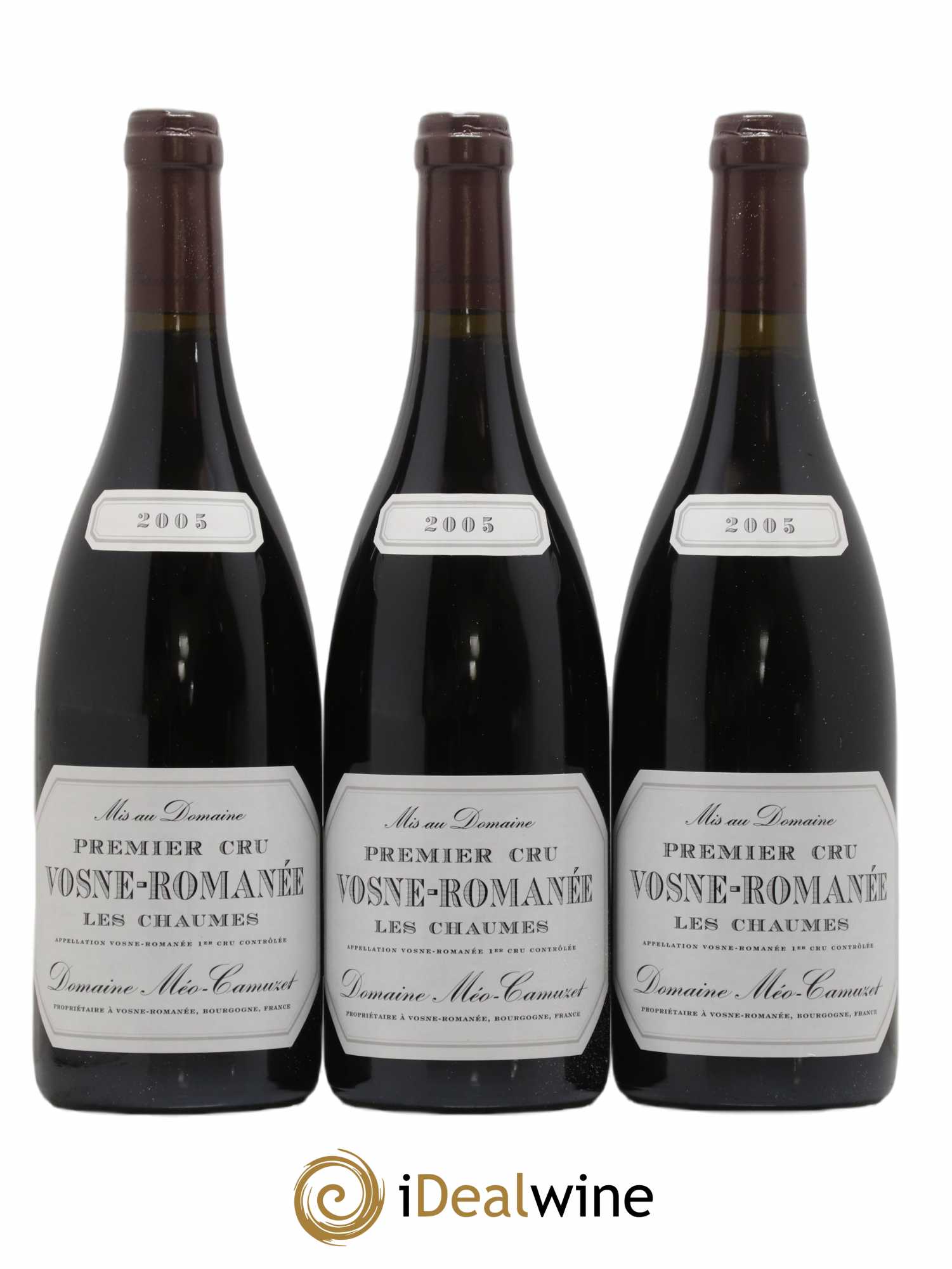 Vosne-Romanée 1er Cru Les Chaumes Méo-Camuzet (Domaine) 2005 - Lot de 6 bouteilles - 3