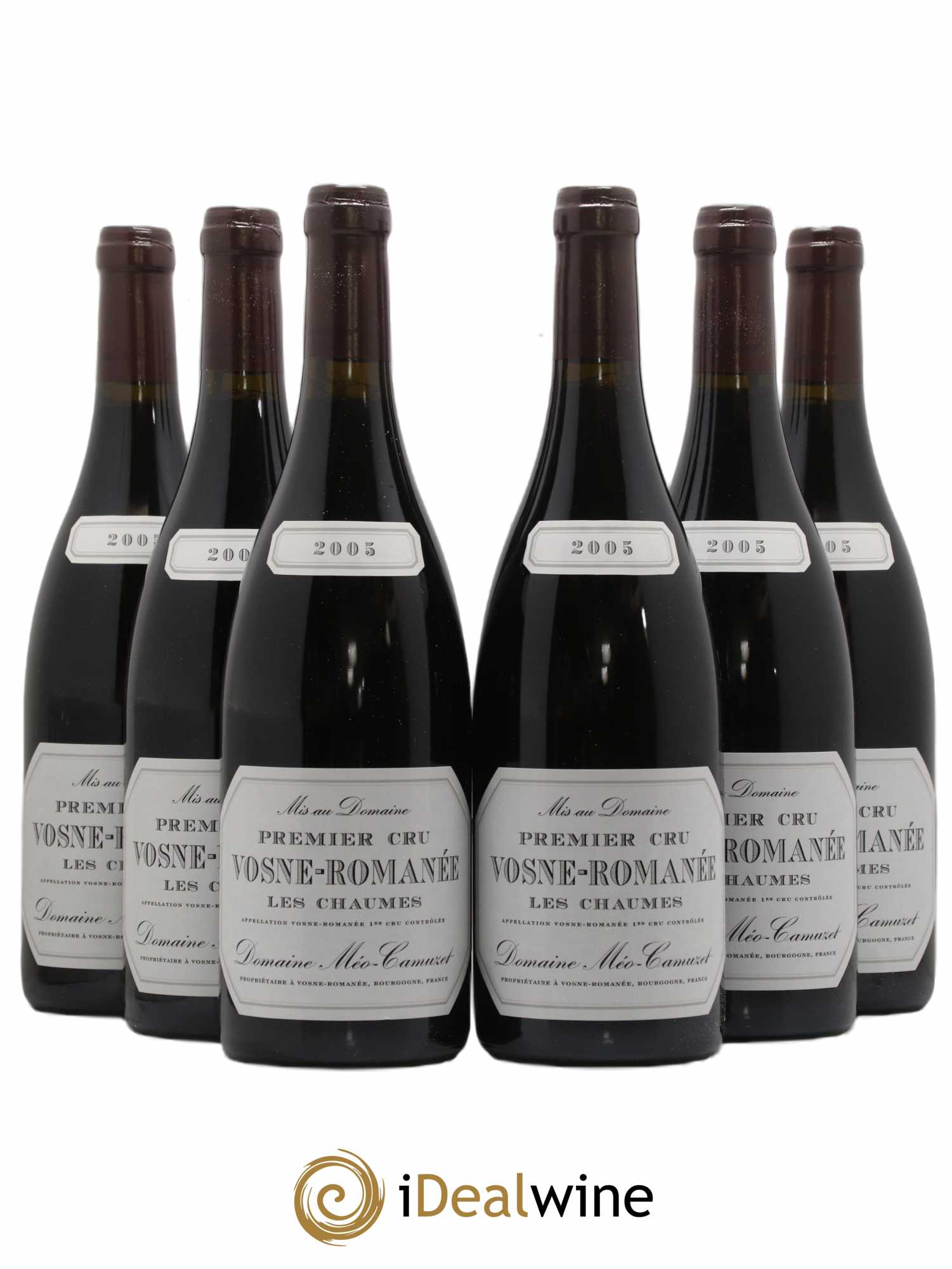 Vosne-Romanée 1er Cru Les Chaumes Méo-Camuzet (Domaine) 2005 - Lot de 6 bouteilles - 0