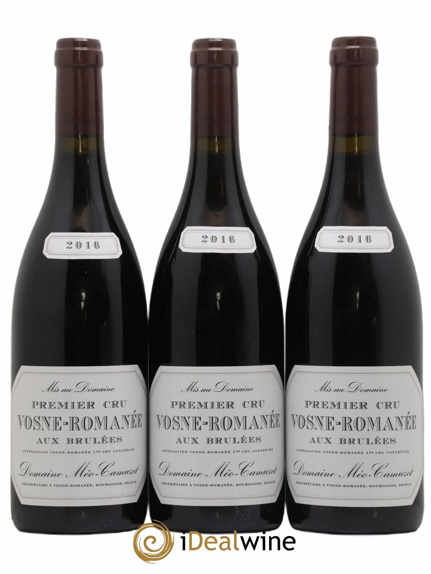 Vosne-Romanée 1er Cru Aux Brûlées Méo-Camuzet (Domaine) 2016 - Lot de 6 bouteilles - 3