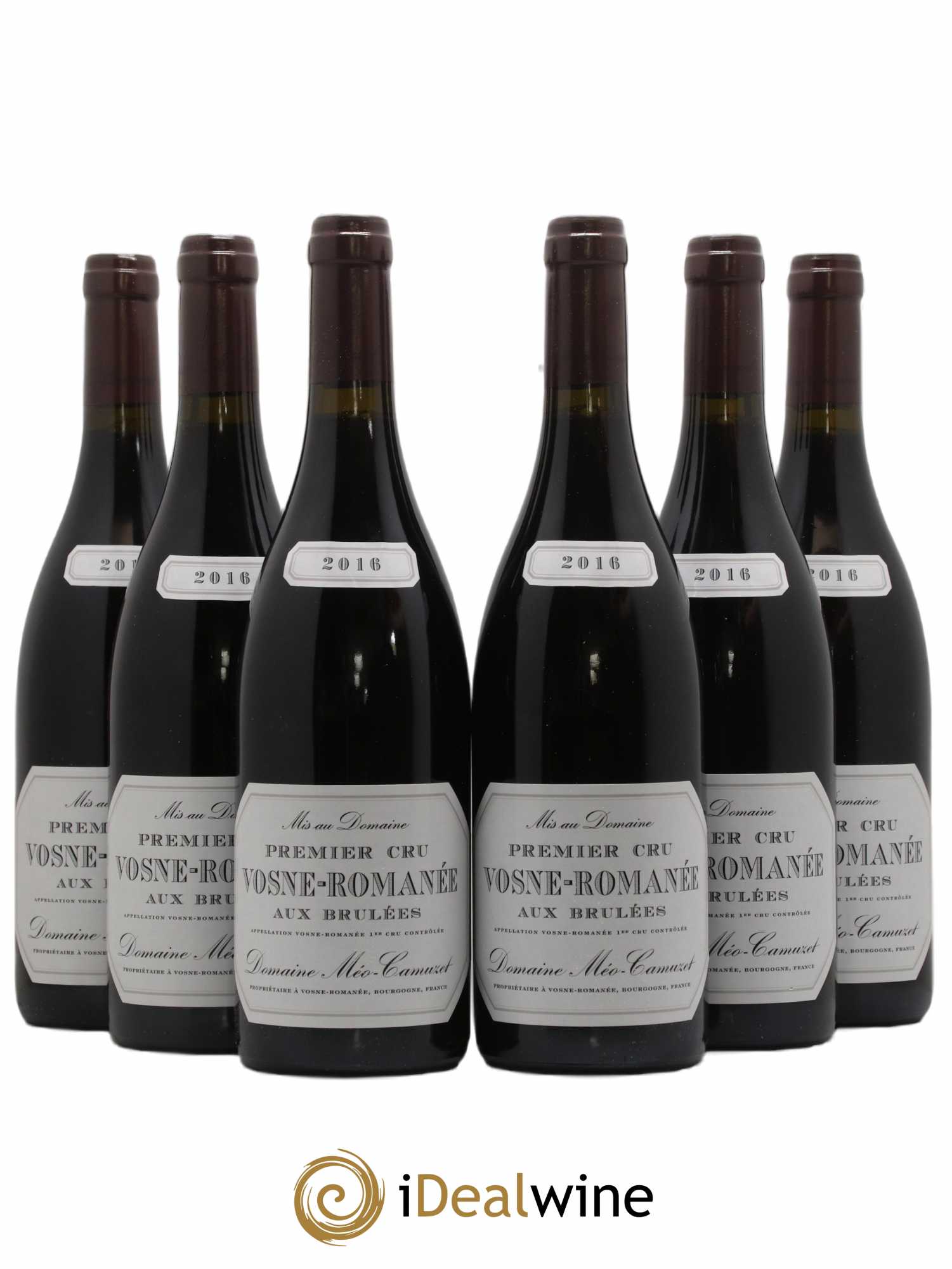 Vosne-Romanée 1er Cru Aux Brûlées Méo-Camuzet (Domaine) 2016 - Lot de 6 bouteilles - 0