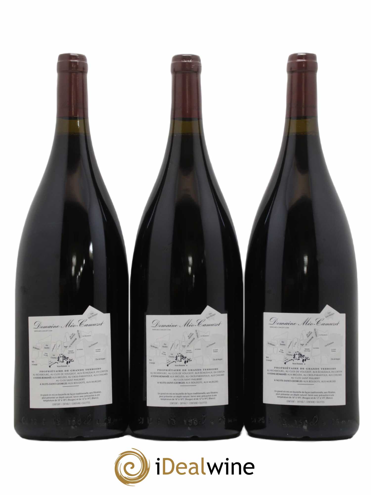 Nuits-Saint-Georges 1er Cru Aux Boudots Méo-Camuzet (Domaine) 2011 - Lot de 3 magnums - 1