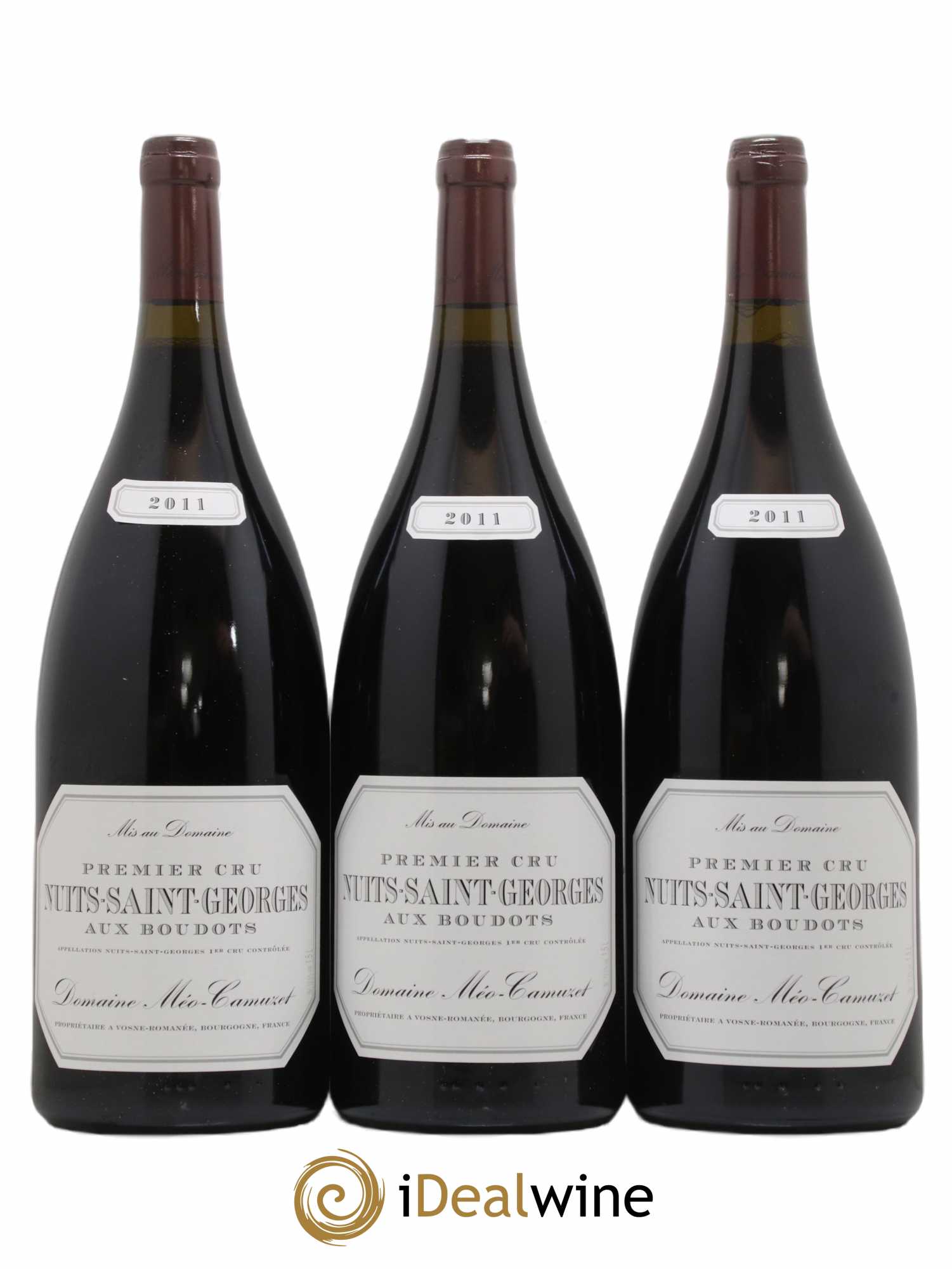 Nuits-Saint-Georges 1er Cru Aux Boudots Méo-Camuzet (Domaine) 2011 - Lot de 3 magnums - 0