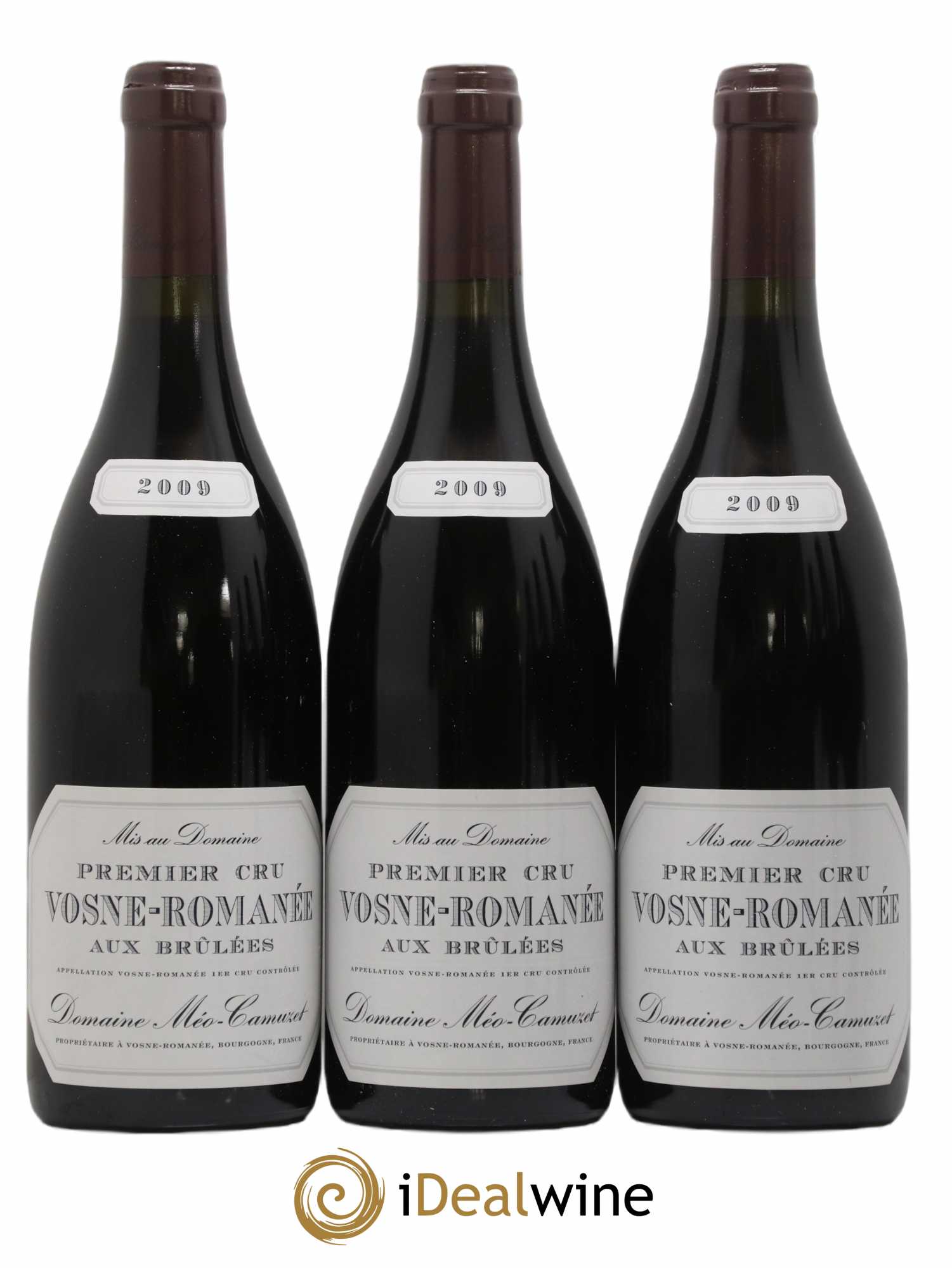 Vosne-Romanée 1er Cru Aux Brûlées Méo-Camuzet (Domaine) 2009 - Lot de 6 bouteilles - 1