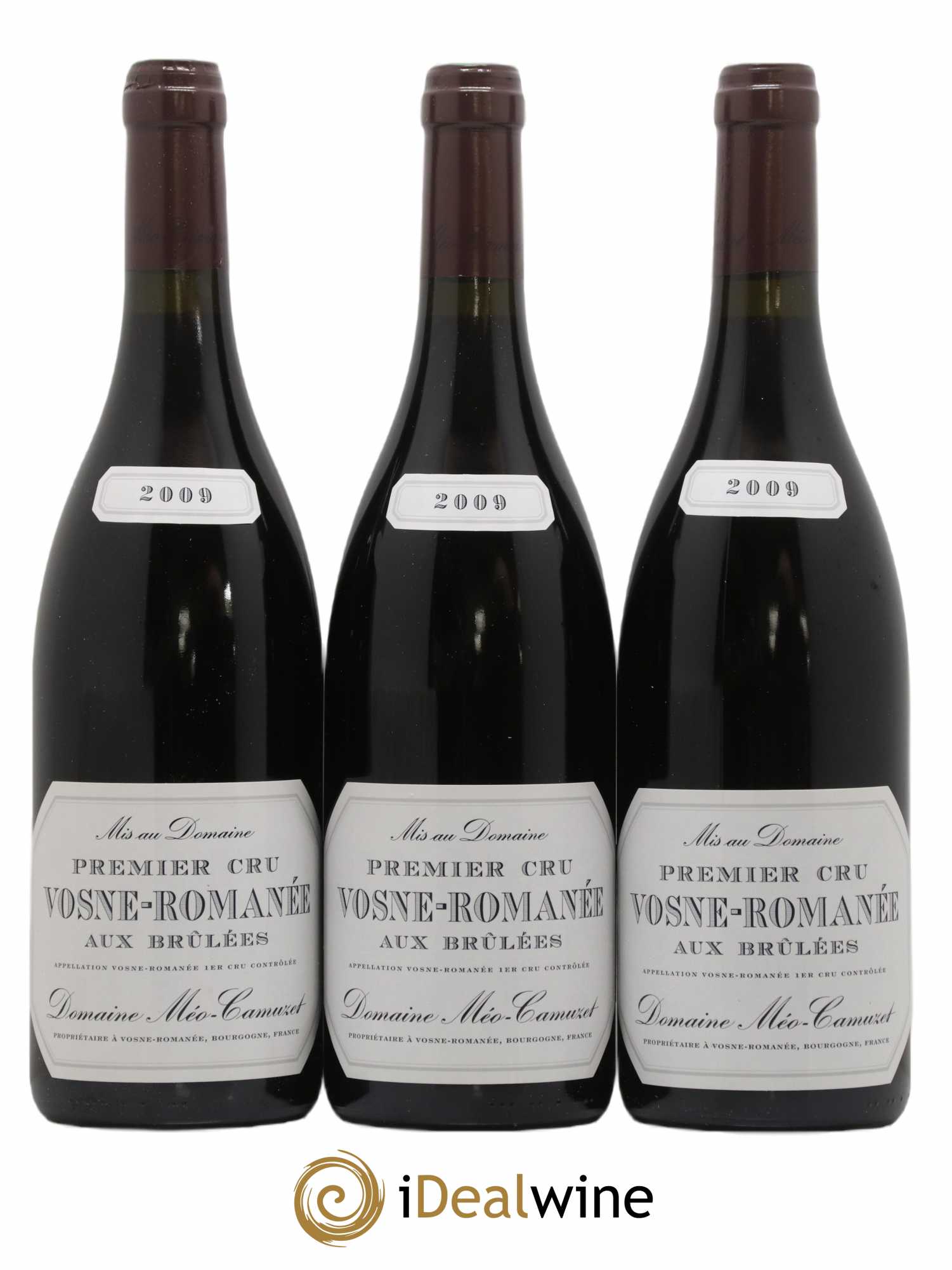 Vosne-Romanée 1er Cru Aux Brûlées Méo-Camuzet (Domaine) 2009 - Lot de 6 bouteilles - 3