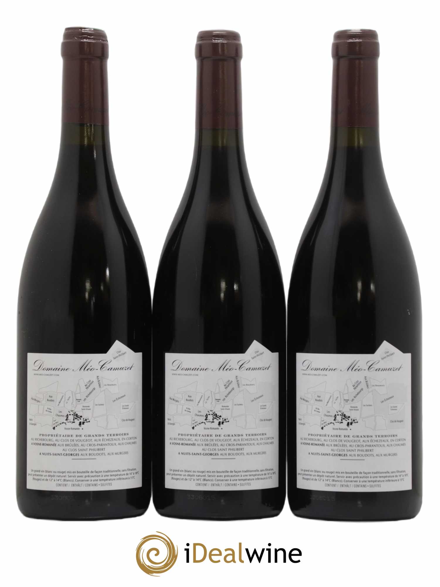Vosne-Romanée 1er Cru Aux Brûlées Méo-Camuzet (Domaine) 2009 - Lot de 6 bouteilles - 4
