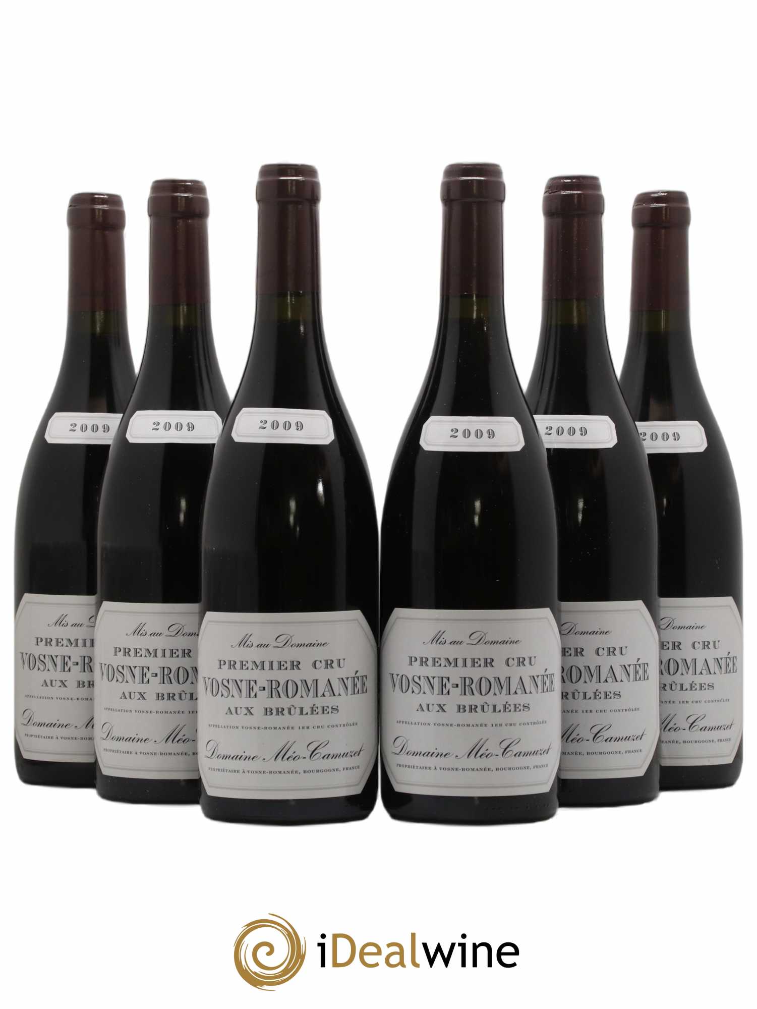 Vosne-Romanée 1er Cru Aux Brûlées Méo-Camuzet (Domaine) 2009 - Lot de 6 bouteilles - 0
