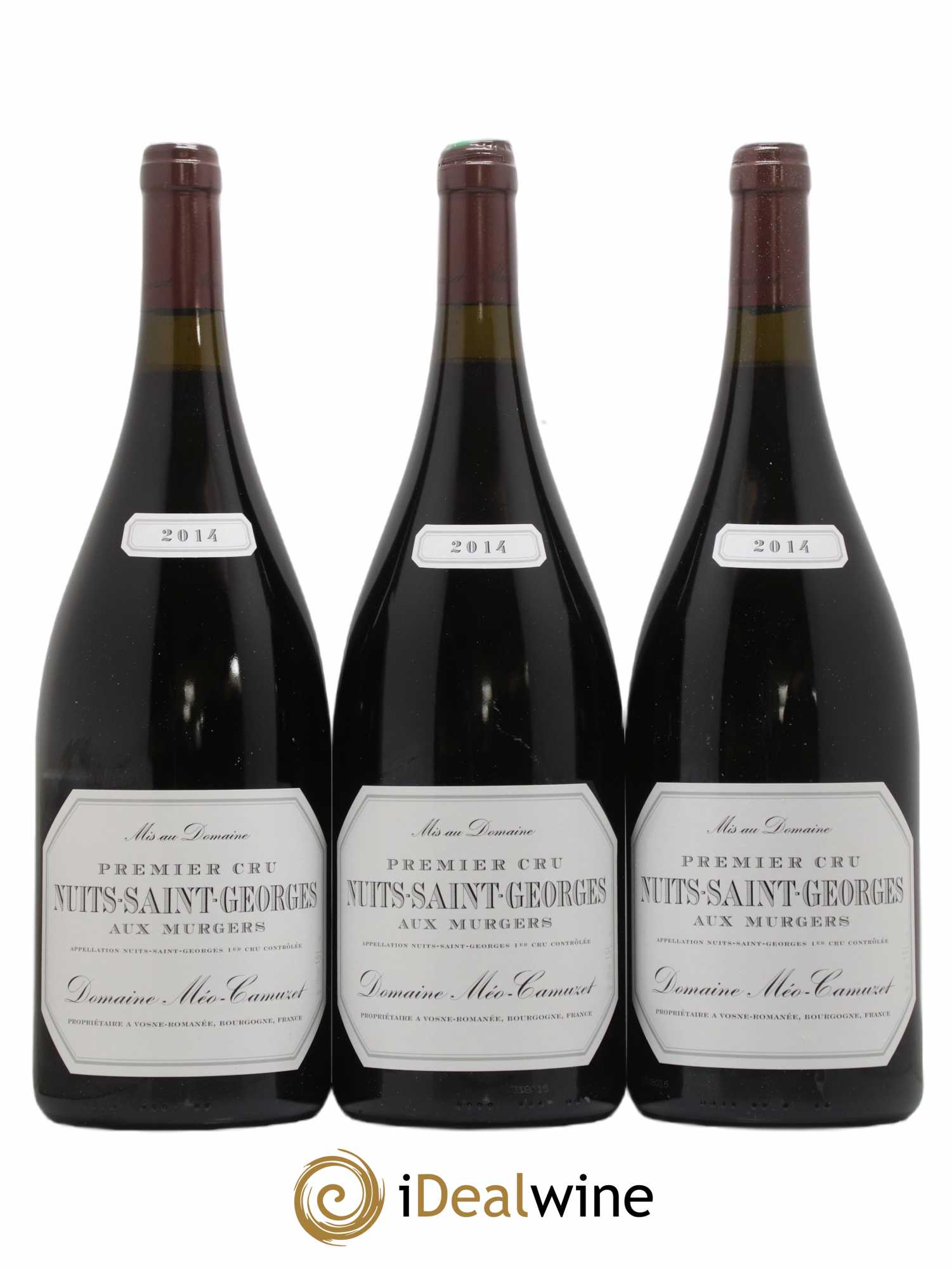 Nuits-Saint-Georges 1er Cru Aux Murgers Méo-Camuzet (Domaine) 2014 - Lot de 3 magnums - 0