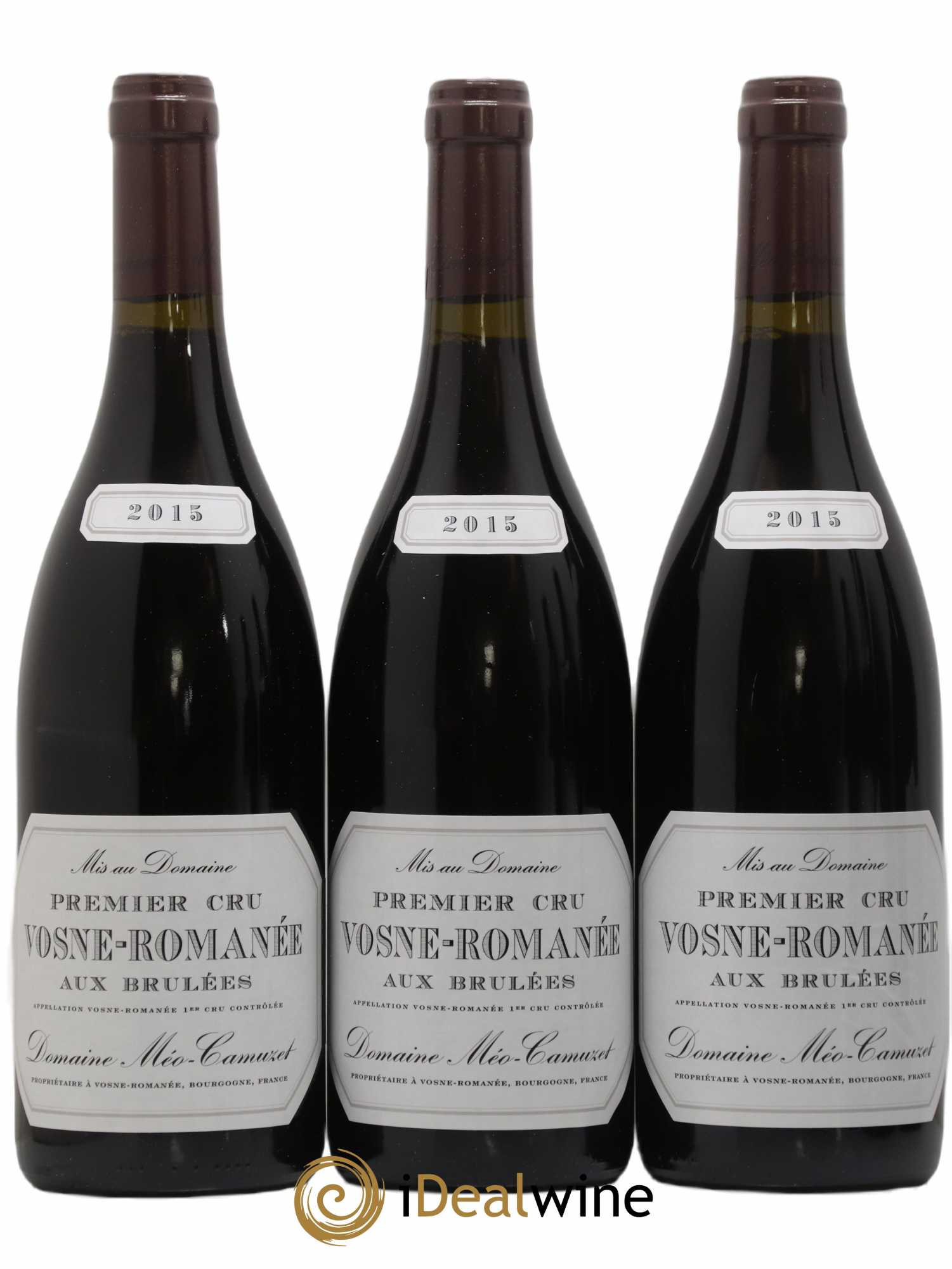 Vosne-Romanée 1er Cru Aux Brûlées Méo-Camuzet (Domaine) 2015 - Lot de 6 bouteilles - 1