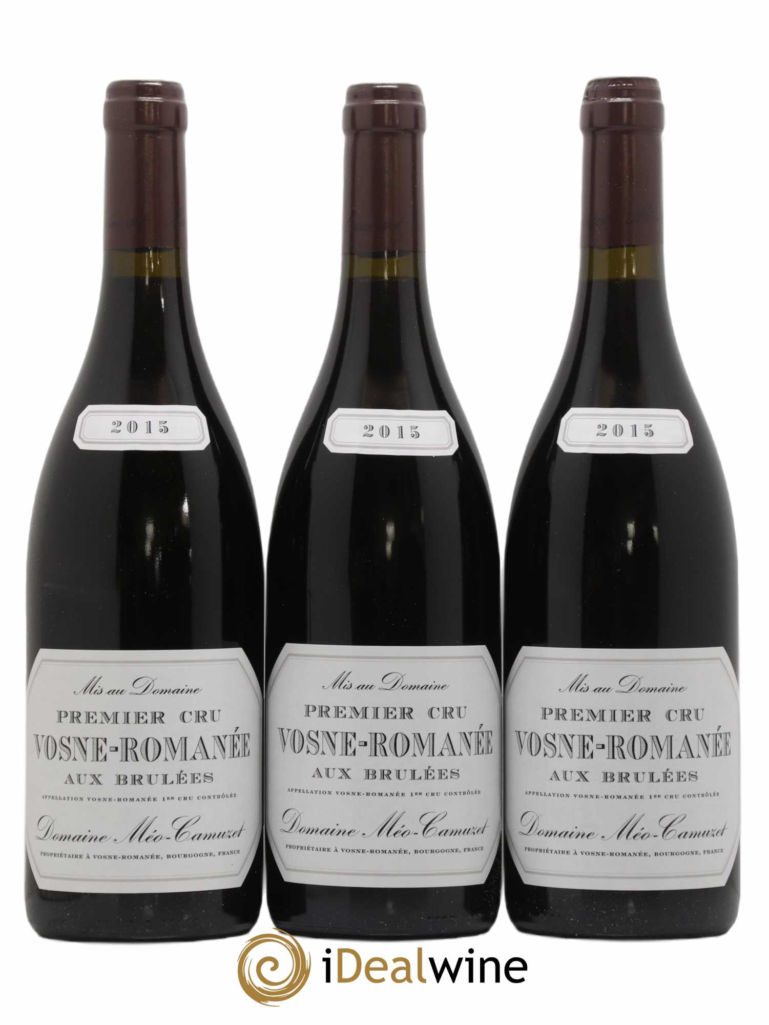Vosne-Romanée 1er Cru Aux Brûlées Méo-Camuzet (Domaine) 2015 - Lot de 6 bouteilles - 3