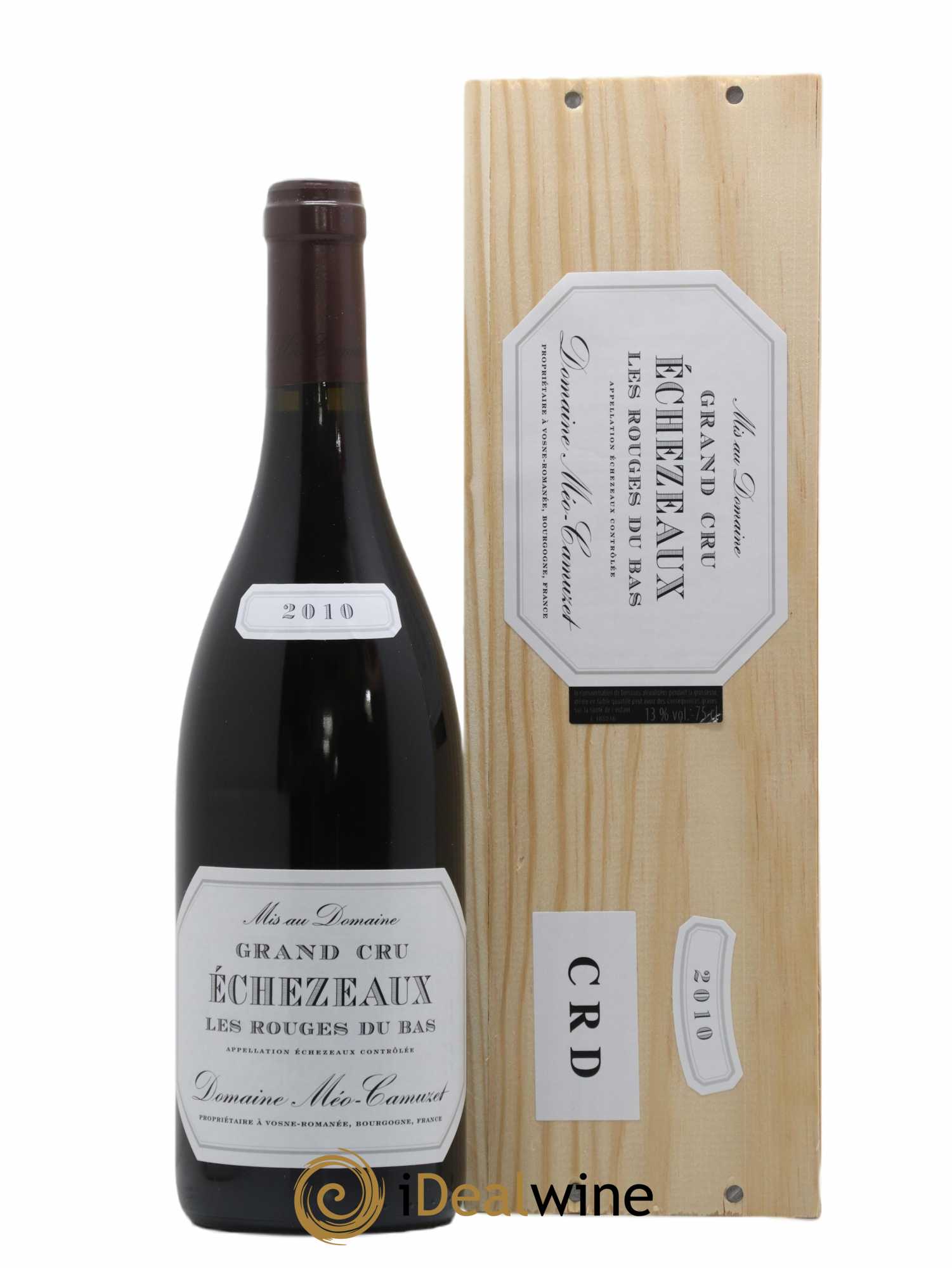 Echezeaux Grand Cru Les Rouges du Bas Méo-Camuzet (Domaine) 2010 - Lot of 1 bottle - 1