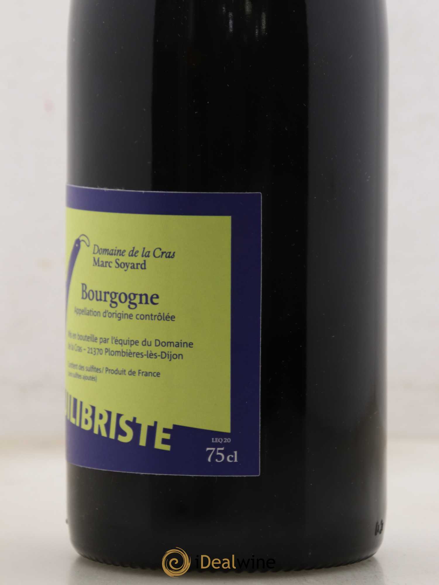 Bourgogne L'équilibriste Domaine de la Cras - Marc Soyard 2020 - Lot de 2 bouteilles - 1