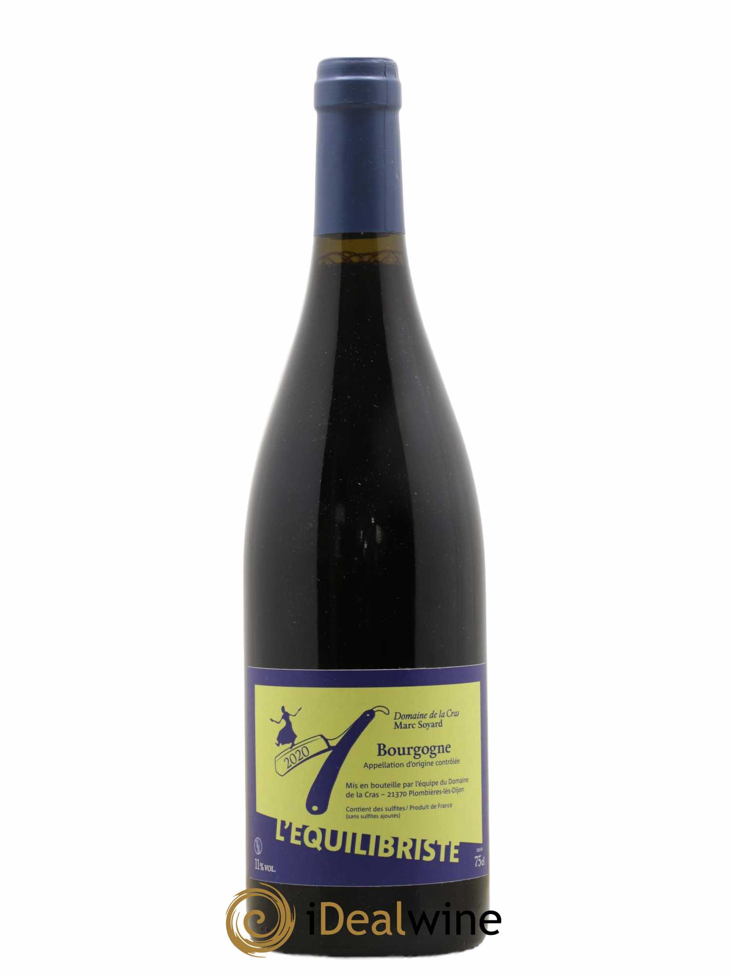 Bourgogne L'équilibriste Domaine de la Cras - Marc Soyard 2020 - Lot de 1 bouteille - 0