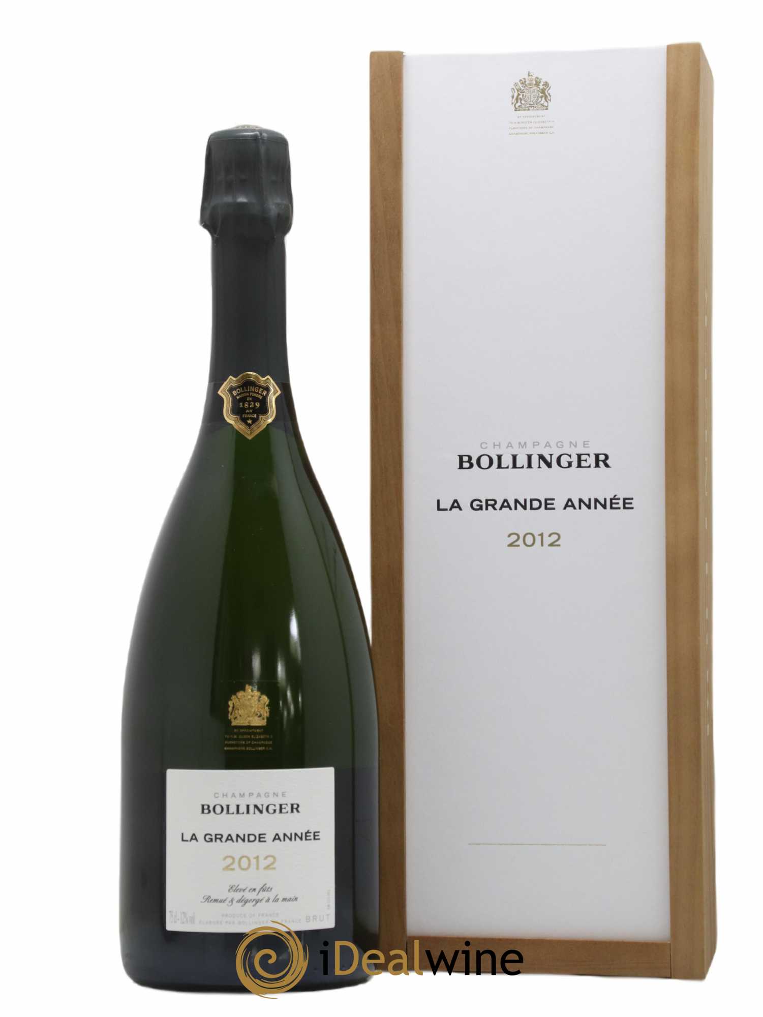 La Grande Année Brut Bollinger 2012 - Lot de 1 bouteille - 0