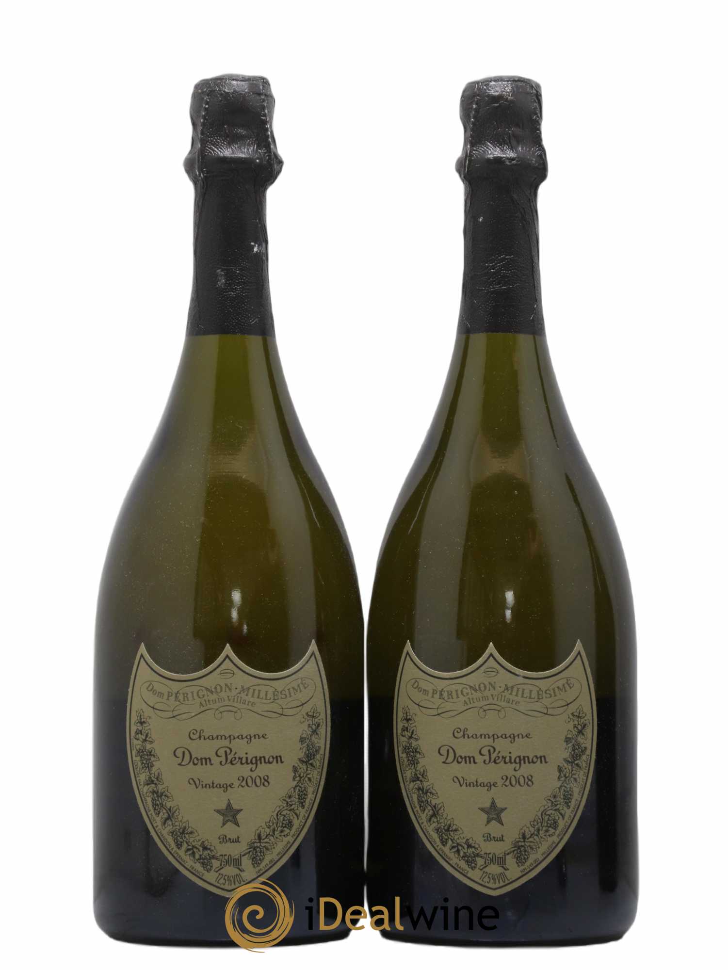 Brut Dom Pérignon 2008 - Lot de 2 bouteilles - 0