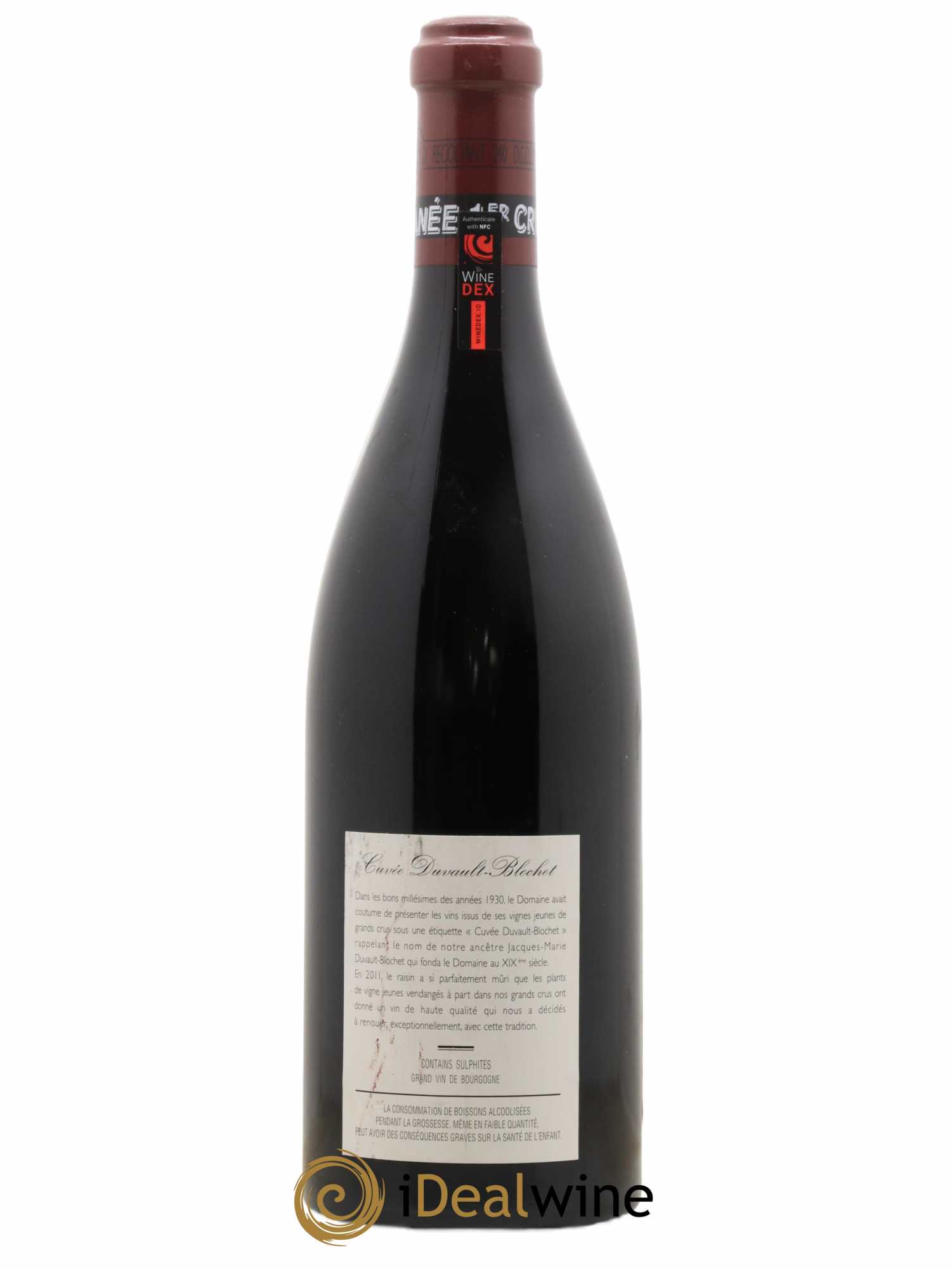 Vosne-Romanée 1er Cru Cuvée Duvault Blochet Domaine de la Romanée-Conti 2011 - Lot of 1 bottle - 1