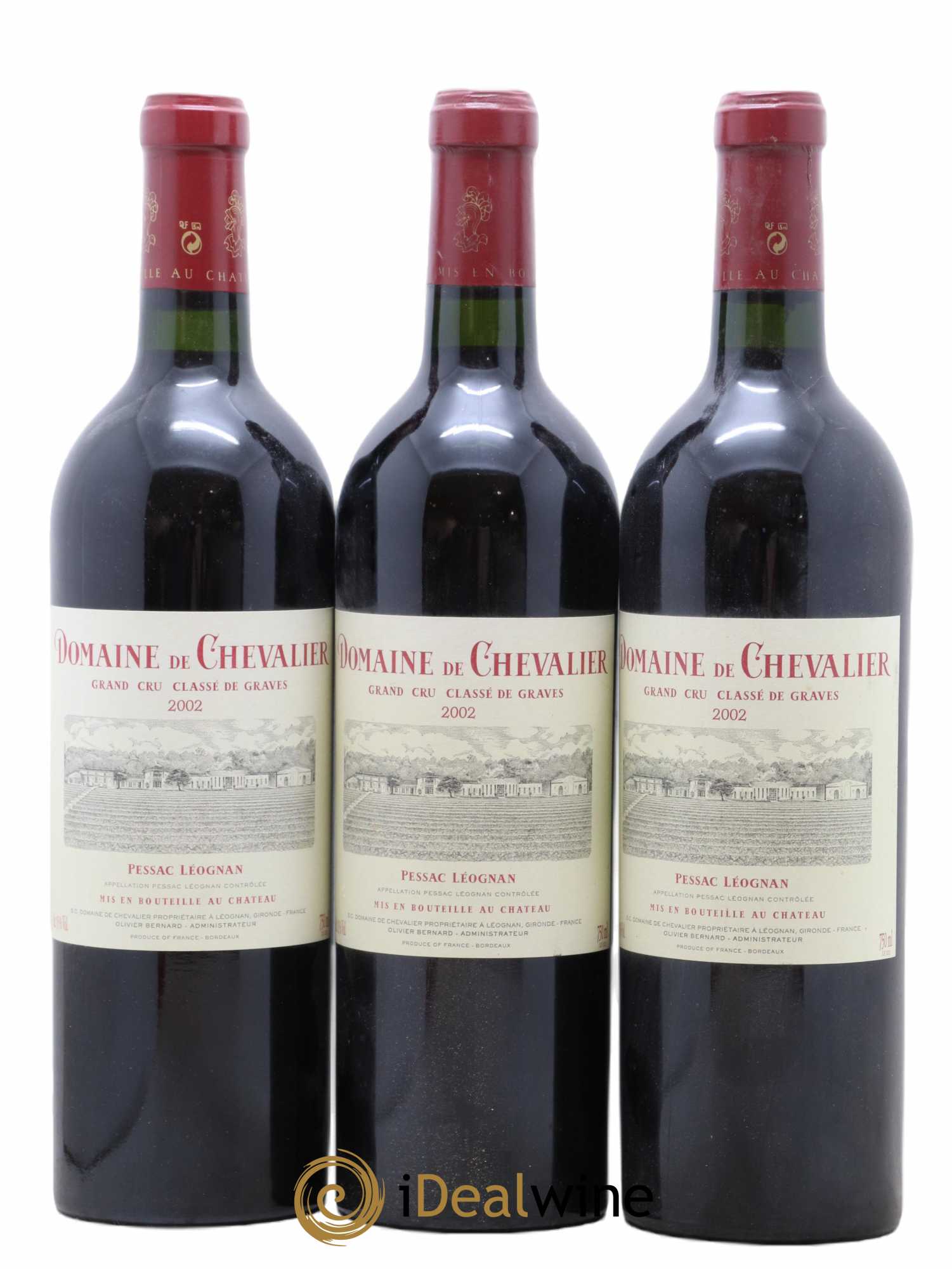 Domaine de Chevalier Cru Classé de Graves 2002 - Lot de 6 bouteilles - 2