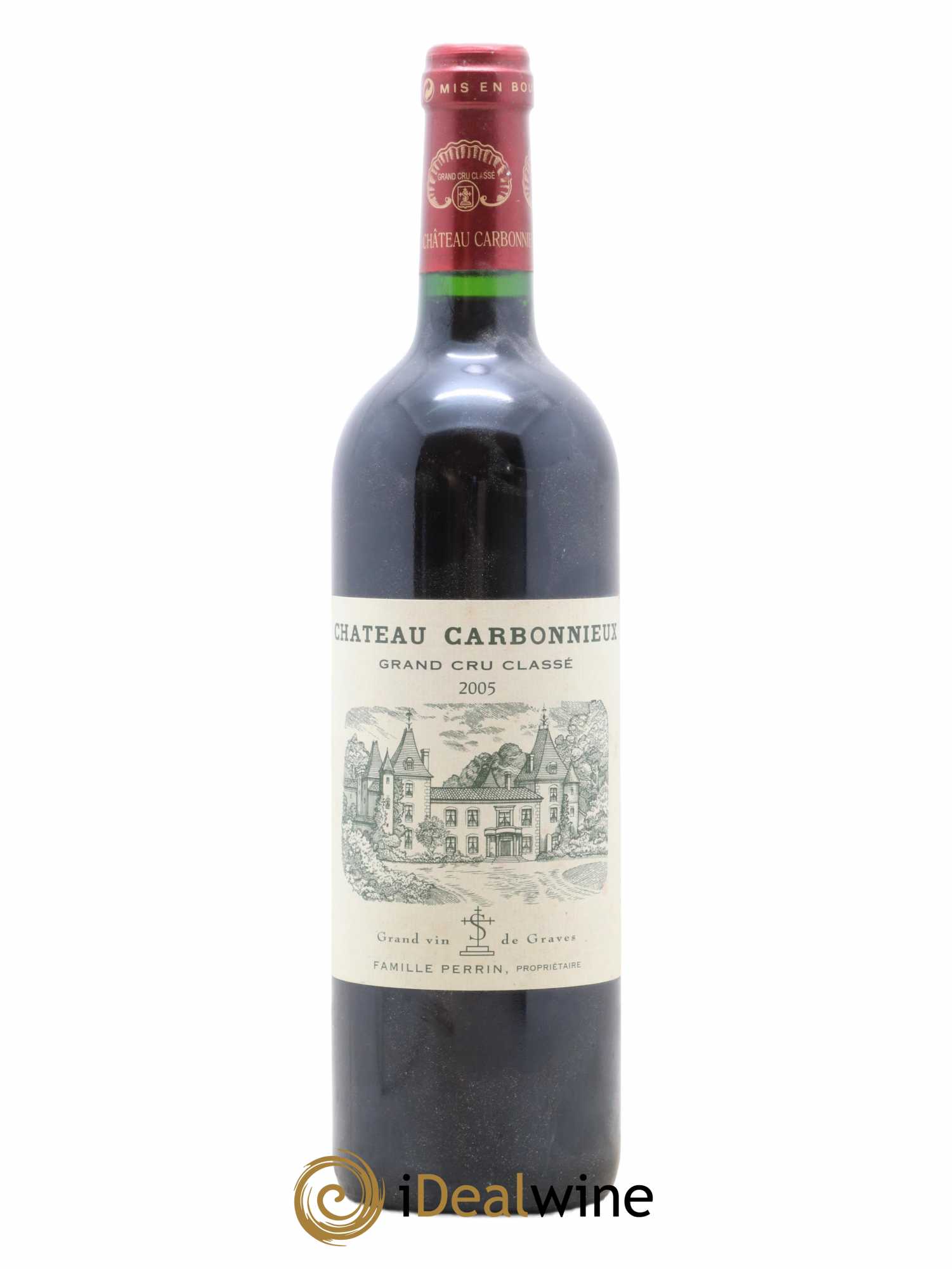 Château Carbonnieux Cru Classé de Graves 2005 - Lot de 1 bouteille - 0