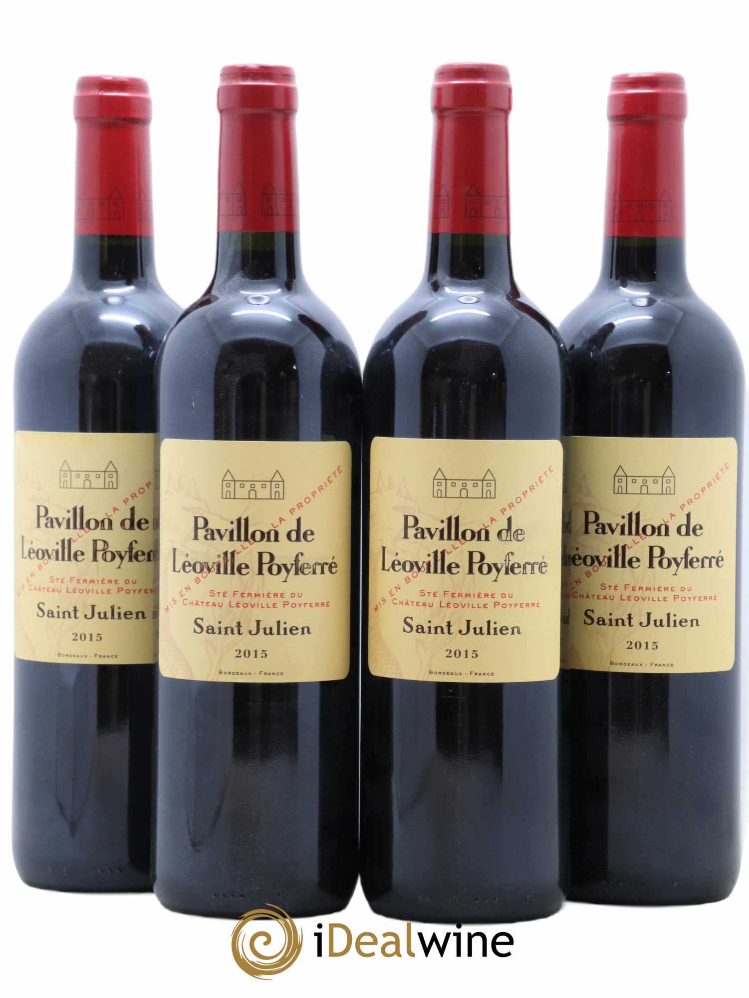 Pavillon de Poyferré Second Vin 2015 - Lot de 4 bouteilles - 0