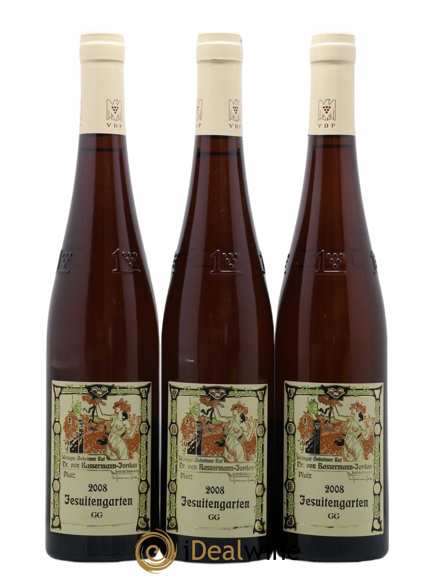 Riesling Trocken Jesuitengarten 2008 - Lot de 3 bouteilles - 0