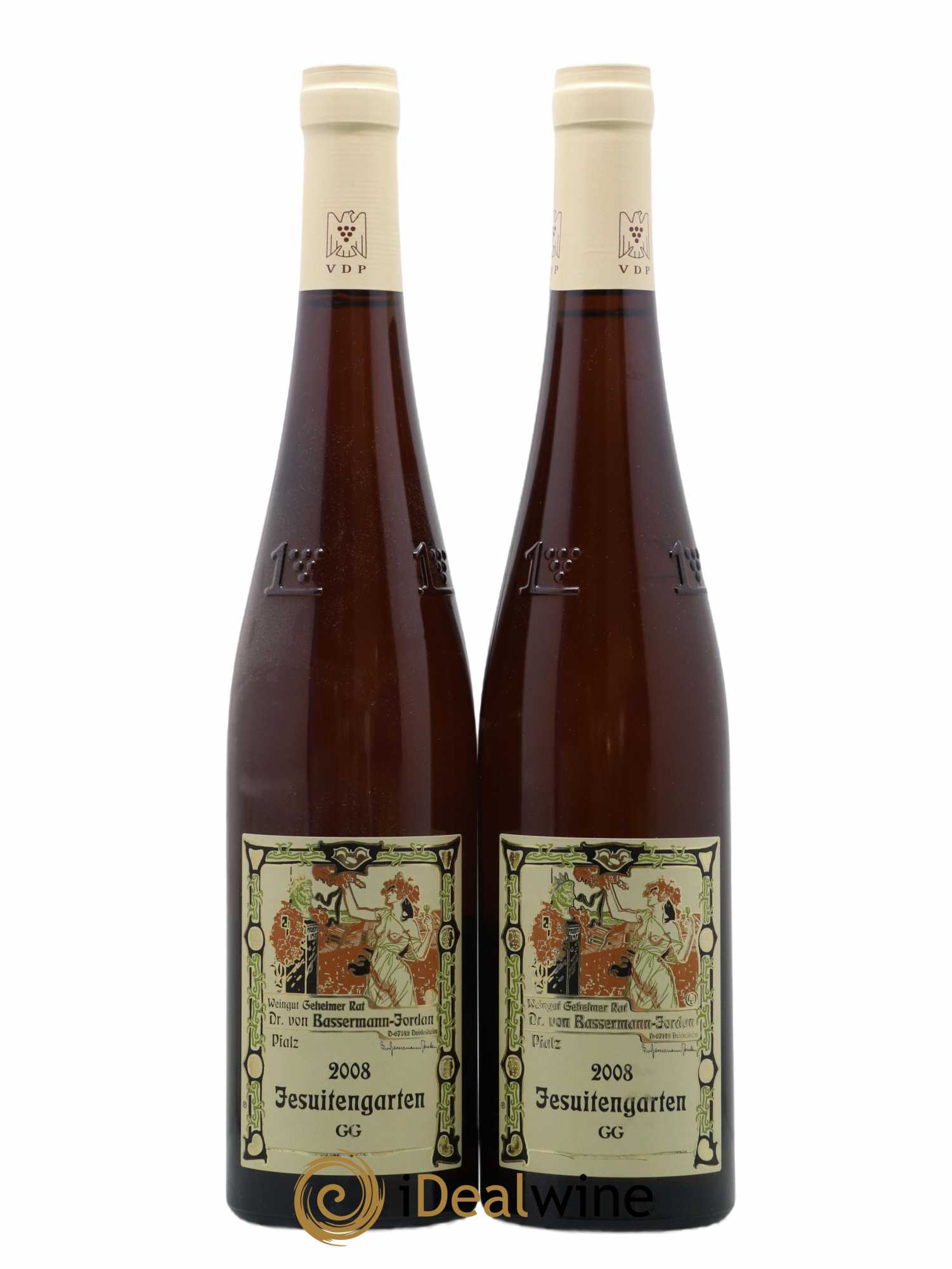 Riesling Trocken Jesuitengarten 2008 - Lot de 2 bouteilles - 0