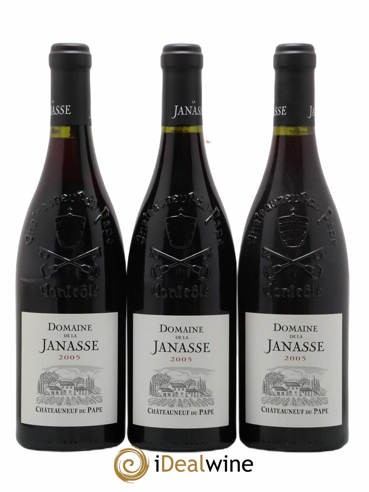Châteauneuf-du-Pape La Janasse (Domaine de) 2005 - Lot de 3 bouteilles - 0