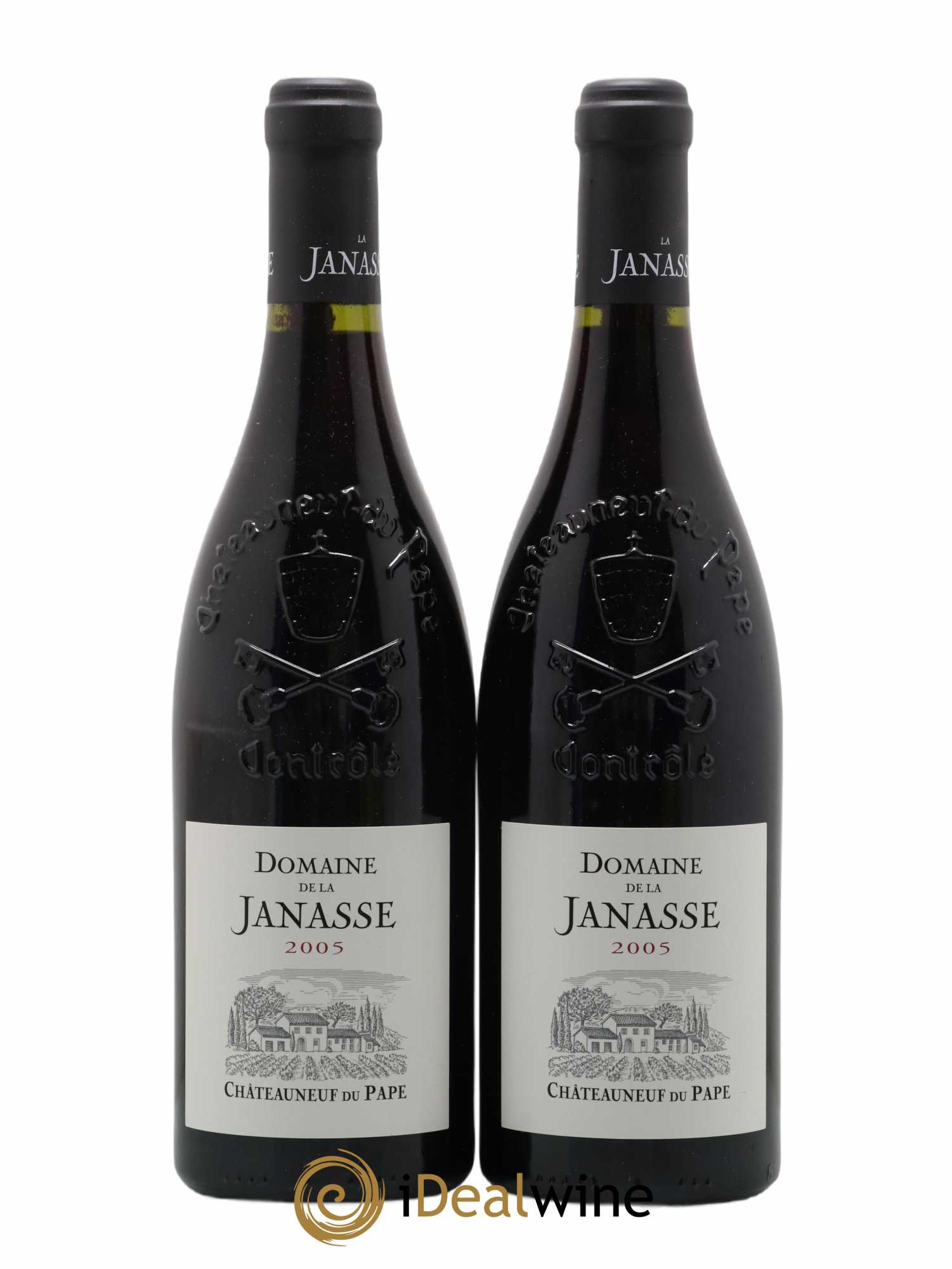 Châteauneuf-du-Pape La Janasse (Domaine de) 2005 - Lot de 2 bouteilles - 0
