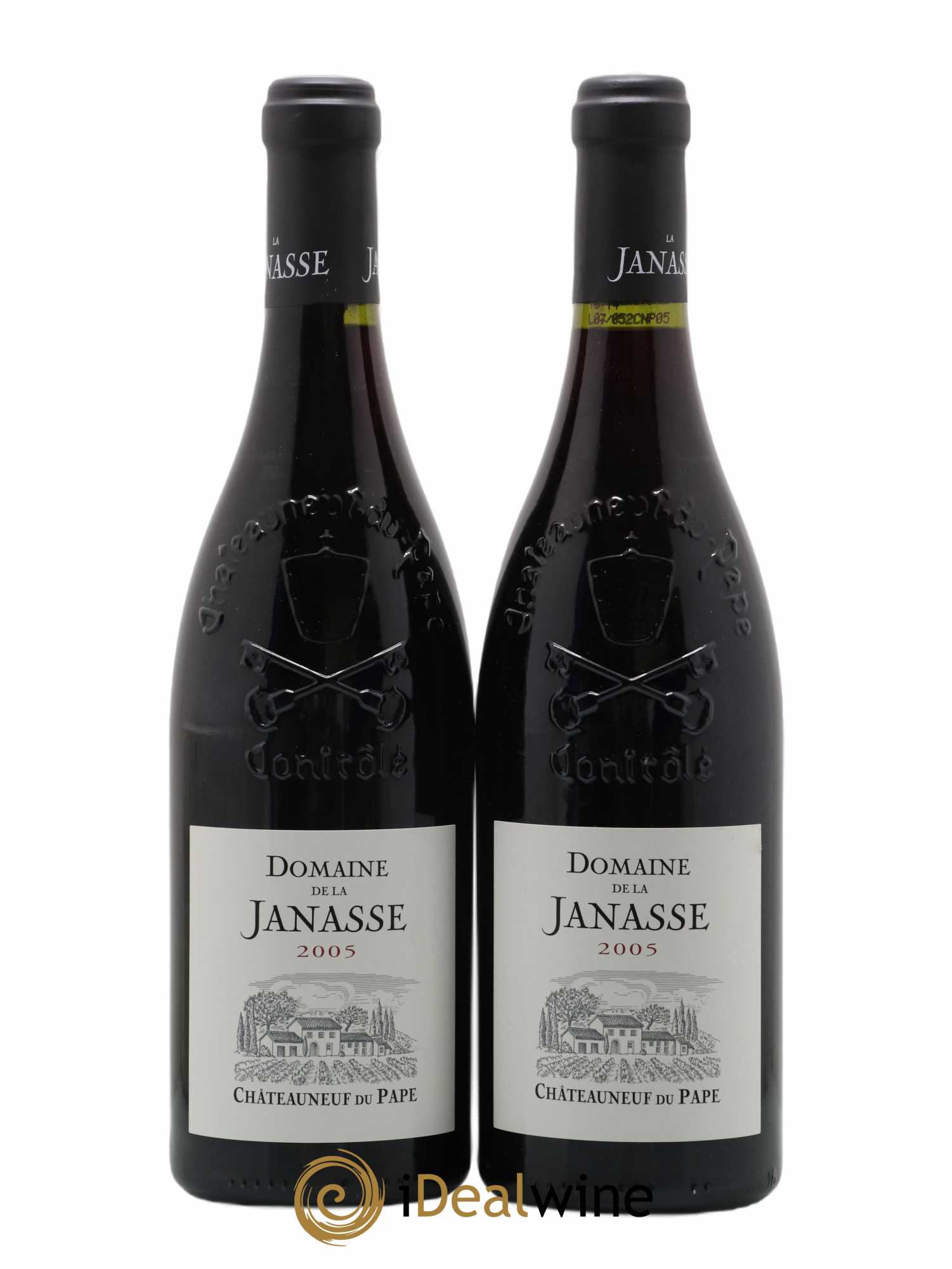 Châteauneuf-du-Pape La Janasse (Domaine de) 2005 - Lot de 2 bouteilles - 0