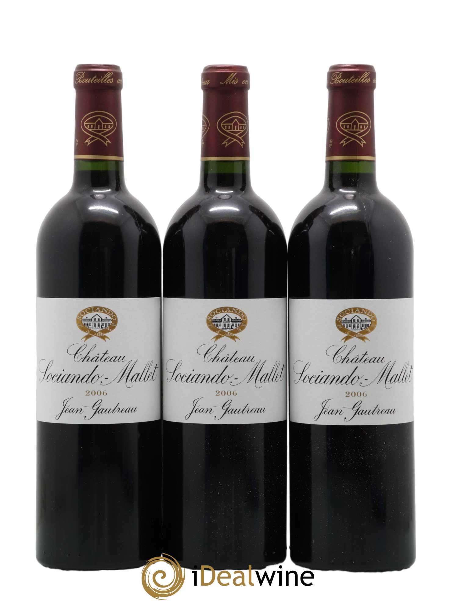 Château Sociando Mallet 2006 - Lot de 12 bouteilles - 3