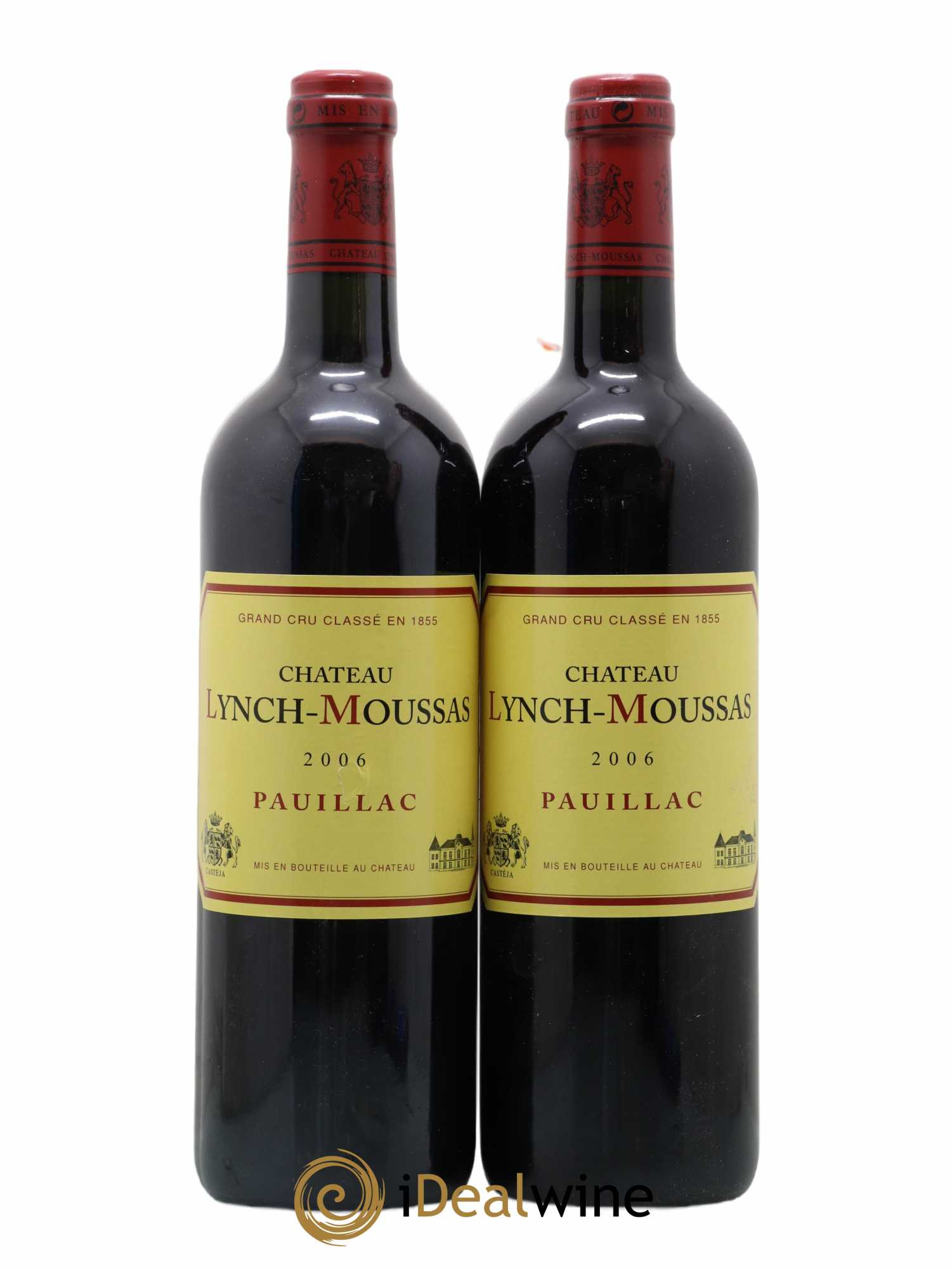 Château Lynch Moussas 5ème Grand Cru Classé 2006 - Lot de 2 bouteilles - 0