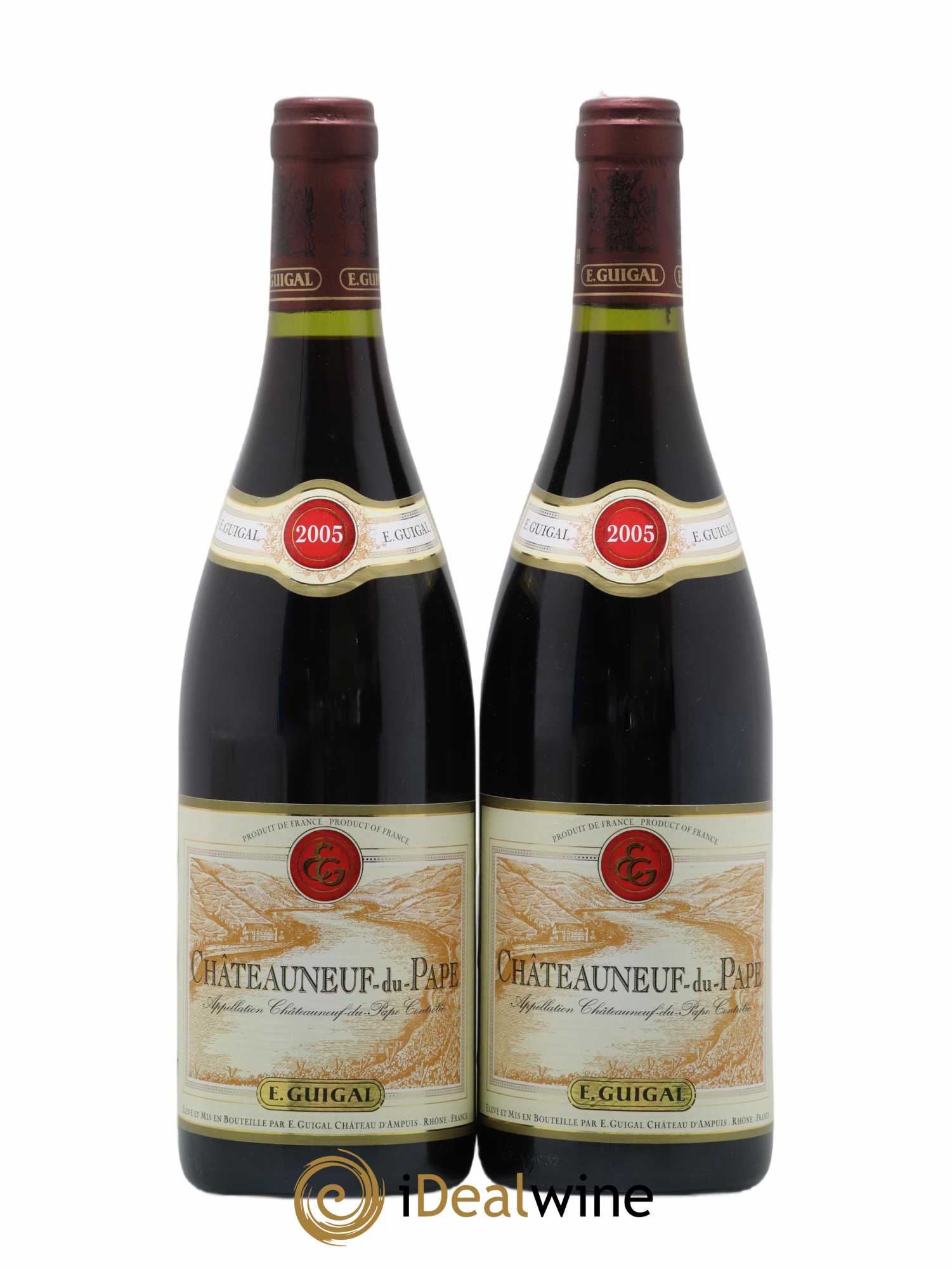 Châteauneuf-du-Pape Guigal 2005 - Lot de 2 bouteilles - 0