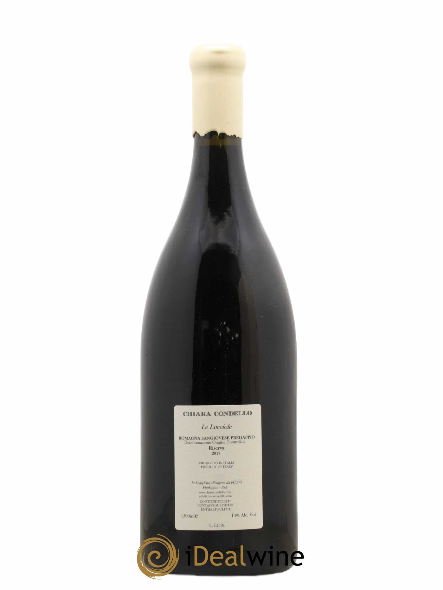 Sangiovese Di Romagna Predappio DOC Chiara Condello Le Lucciole Riserva 2017 - Lot de 1 magnum - 1
