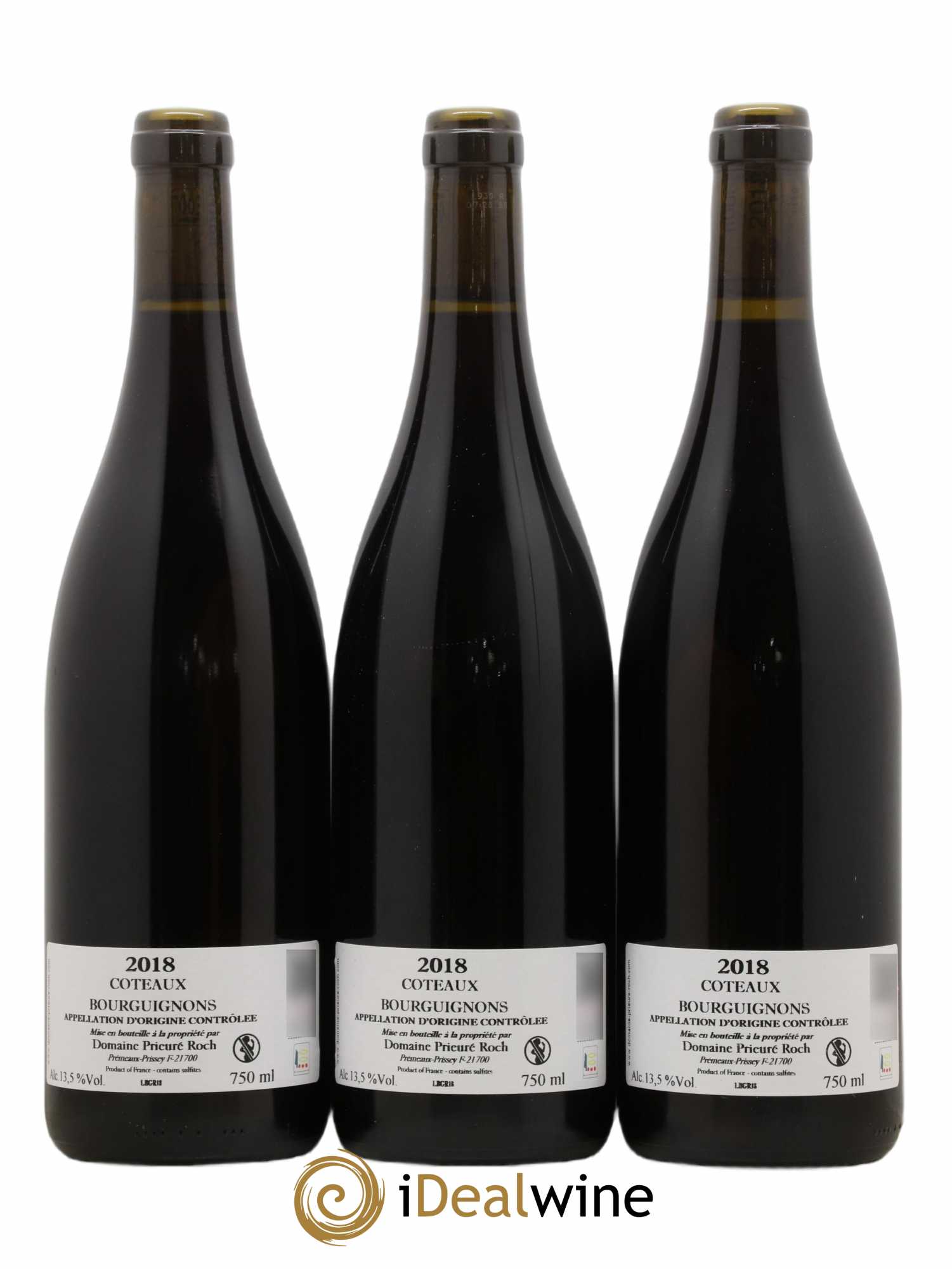 Coteaux Bourguignons Prieuré Roch 2018 - Lot de 3 bouteilles - 1