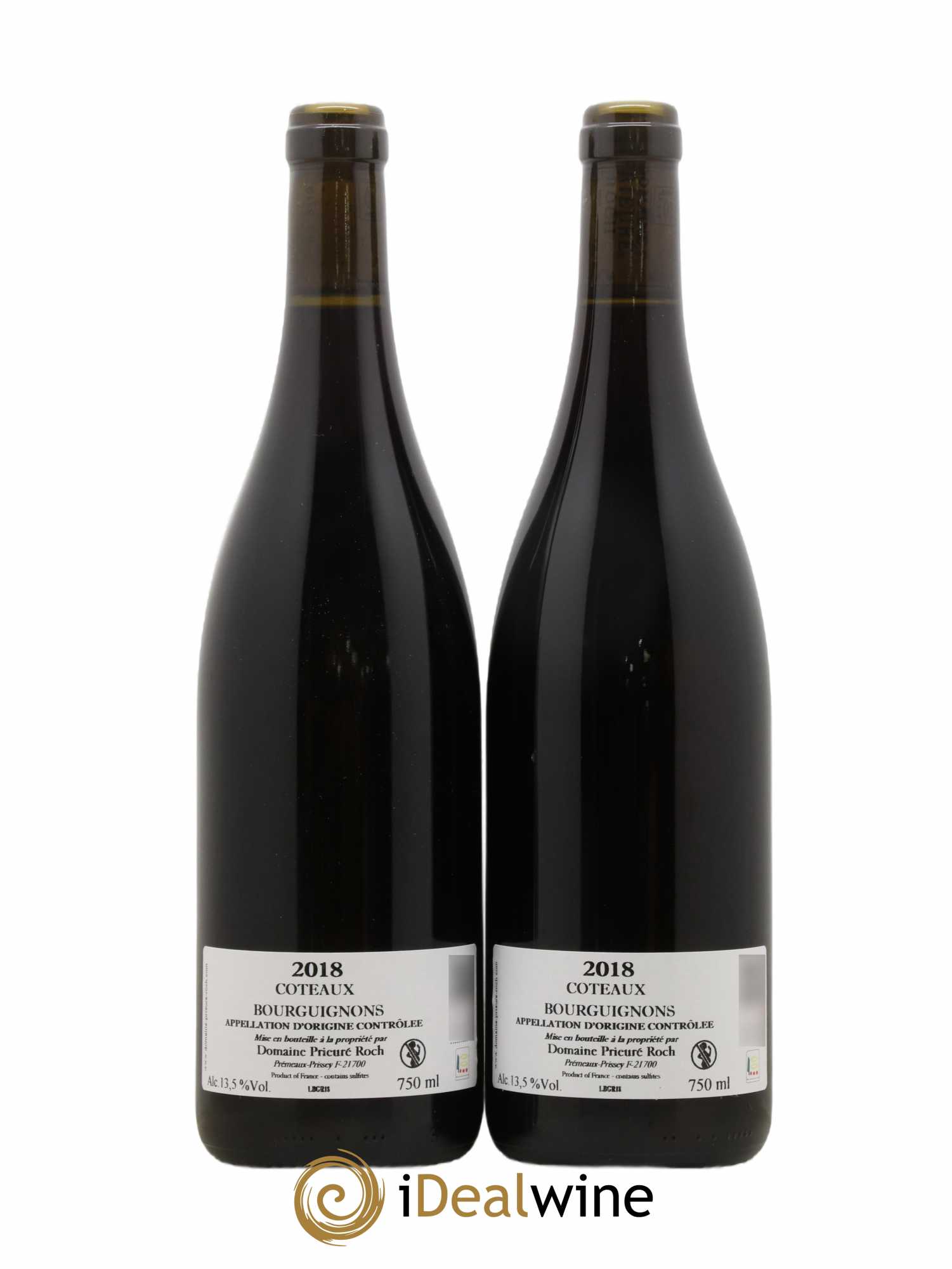 Coteaux Bourguignons Prieuré Roch 2018 - Lot de 2 bouteilles - 1