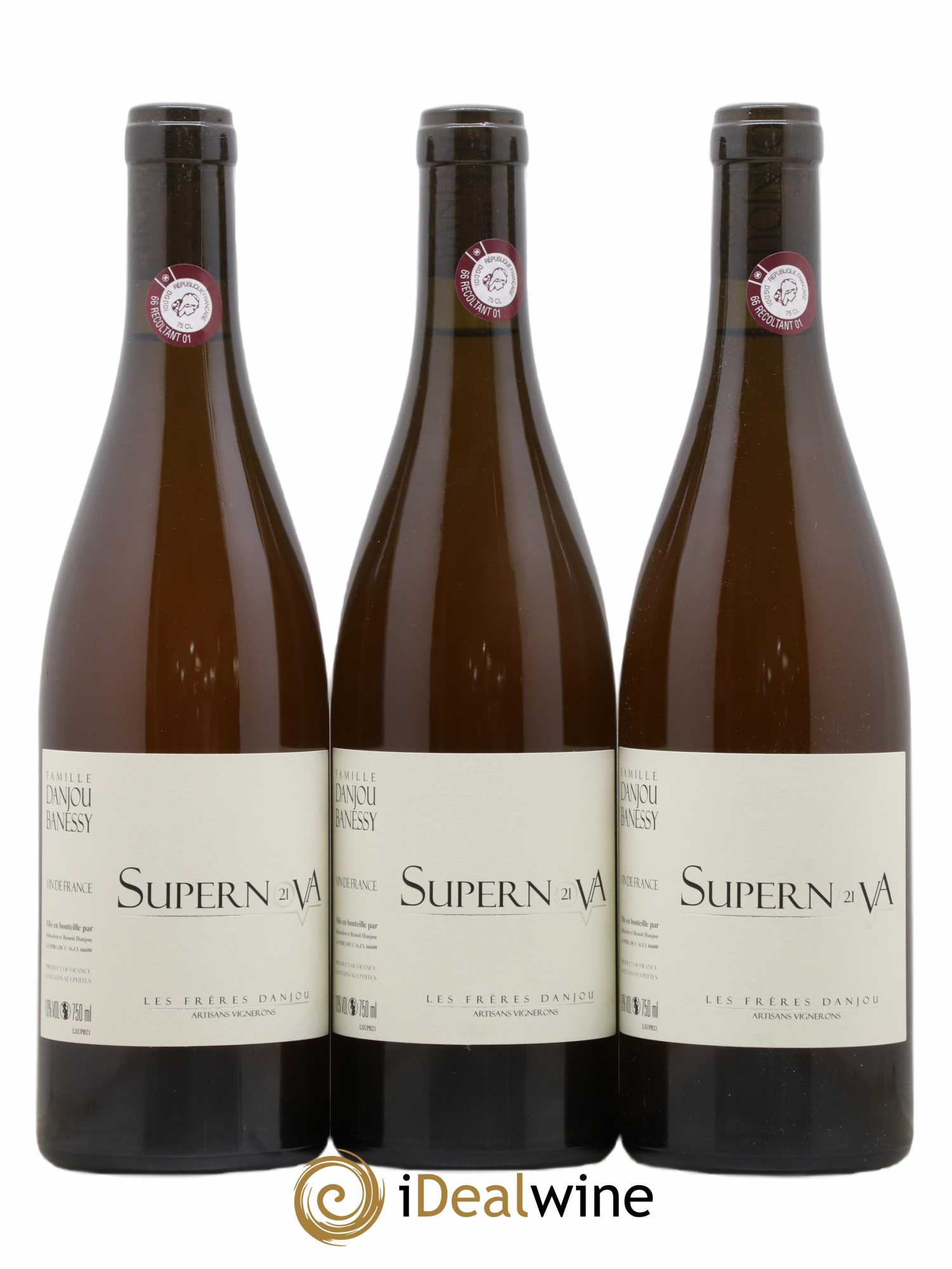 Vin de France Supernova Danjou Banessy 2021 - Lot de 3 bouteilles - 0